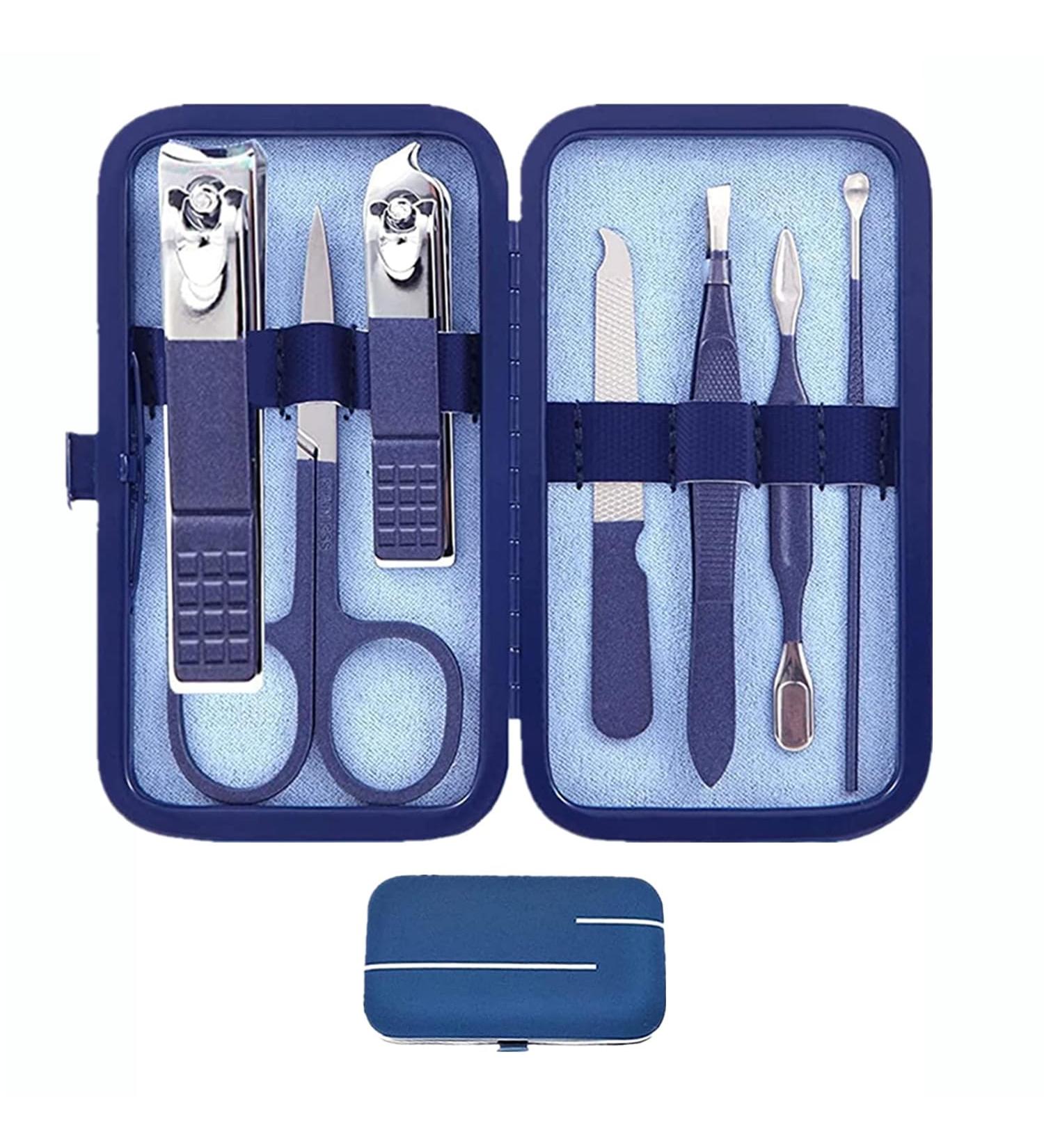 Premium Manicure Set for Men & Women | Portable Nail Clippers & Pedicure Tools | Grooming Kit | Perfect Gift for Husband & Friends - Buy Online on GoSupps.com
