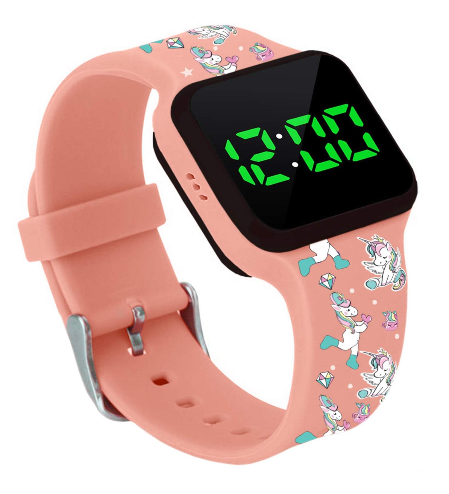 Potty Training Toilet Timer Watch for Girls & Boys | Fun Lights, Music, & Alarm | Water Resistant & Rechargeable | Smart Sensor | Amazing Kids Peach Timer - Buy Online on GoSupps.com