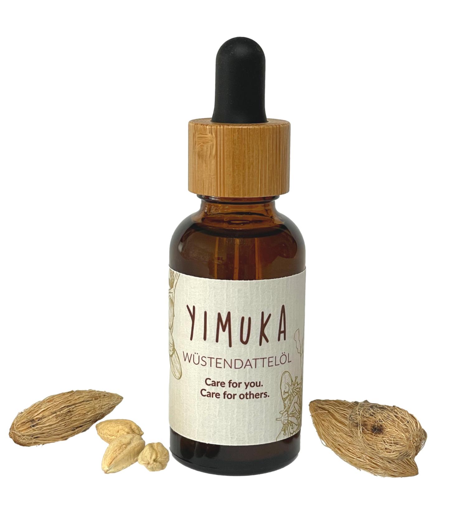 YIMUKA 100% Pure Desert Saddle Oil - 30ml Natural Anti-Aging Skin Oil | Cold-Pressed Vegan & Fair Trade for Women | Skin Regeneration from Subsahara Region - Buy Online on GoSupps.com