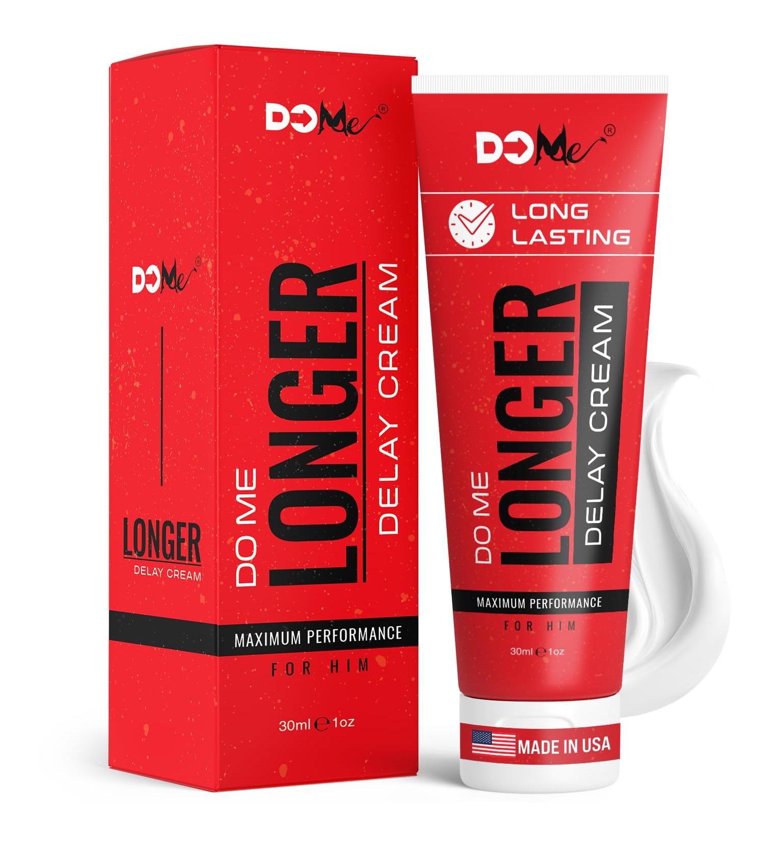 Do Me Delay Cream for Men Helps You Last Longer - Smooth Alternative to Delay Spray - for Desensitized Comfort for Sensation Support 1 Ounce (Pack of 1) - Buy Online on GoSupps.com
