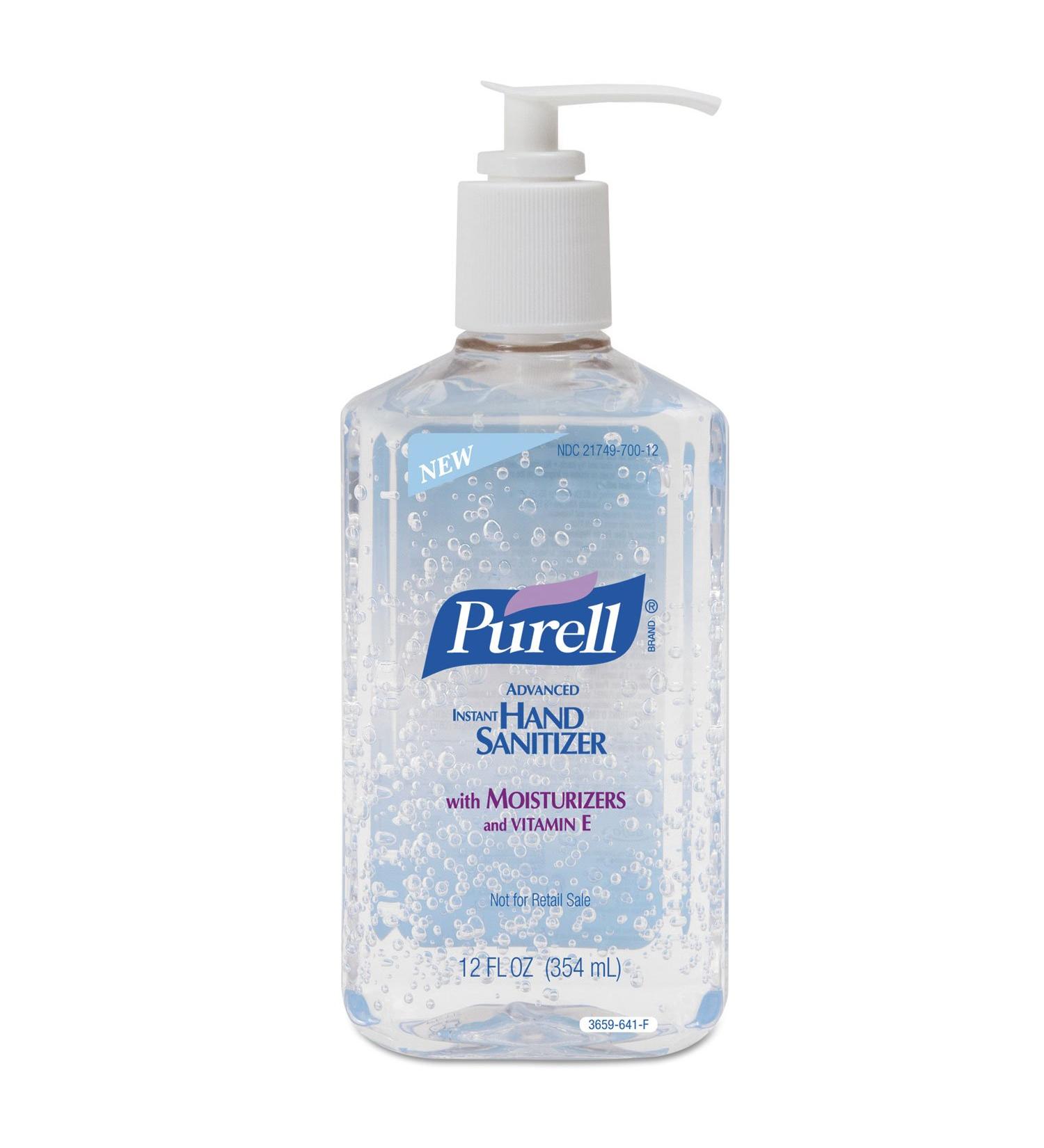 Purell Advanced Instant Hand Sanitizer 12oz Pump Bottle - 365912EA - Buy Online on GoSupps.com