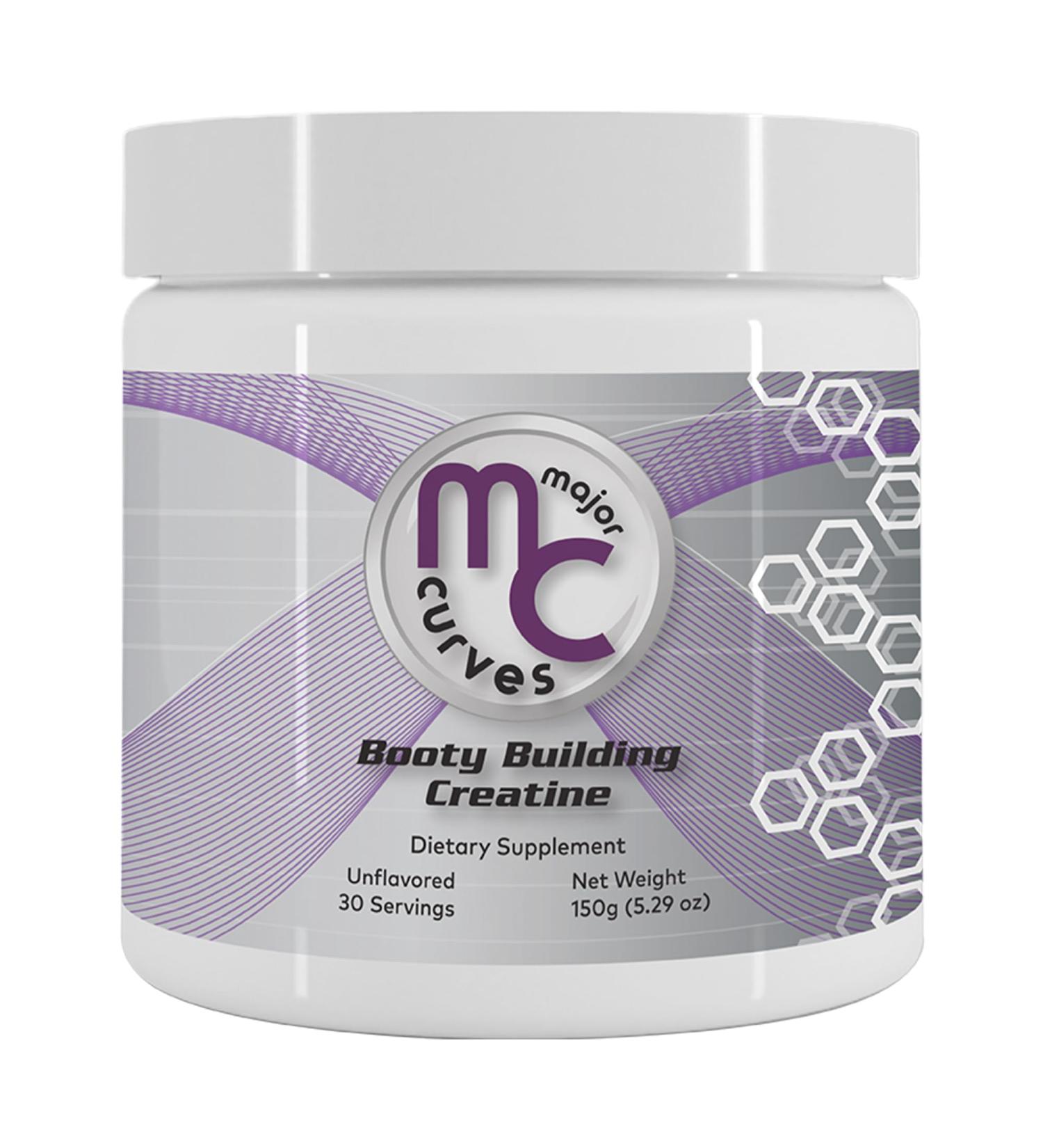 Booty Building Creatine Powder for Women | Micronized Monohydrate for Maximum Absorption & Gains | Unflavored Perfect Peach Bum Builder - Buy Online on GoSupps.com