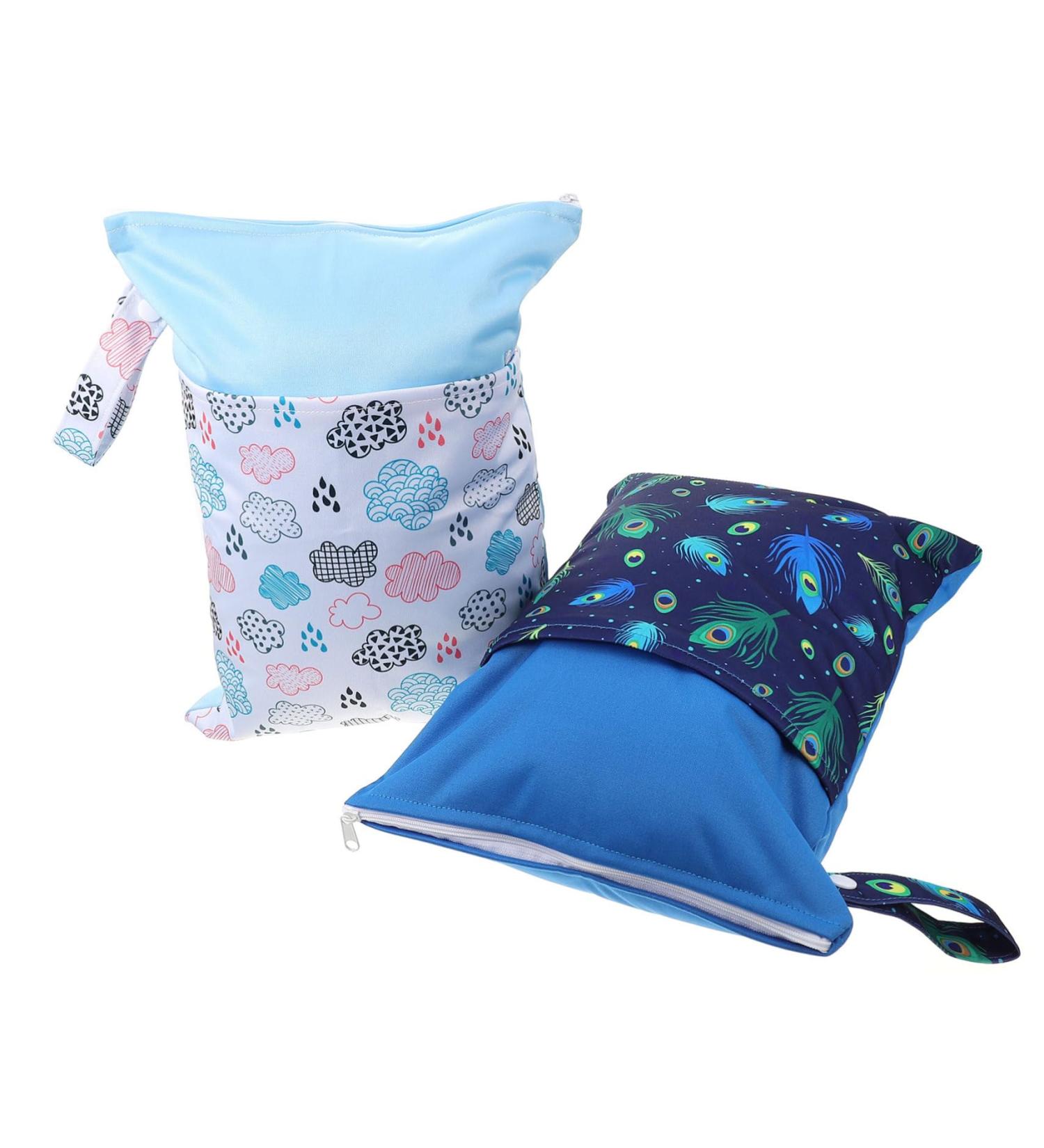 Buy Healvian Women's Menstrual Storage Bag - 2 Pcs Double Zipper Travel Tampon Organizer 35x23cm - Buy Online on GoSupps.com