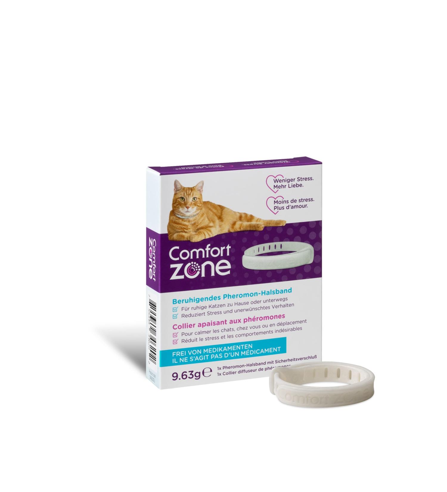 Pheromone Calming Collar for Cats Helps Them Feel Safe and Satisfied Be Calm and Reduce Stress Anxiety and Unwanted Behavior Pack with a Collar Pack with one collar - Buy Online on GoSupps.com