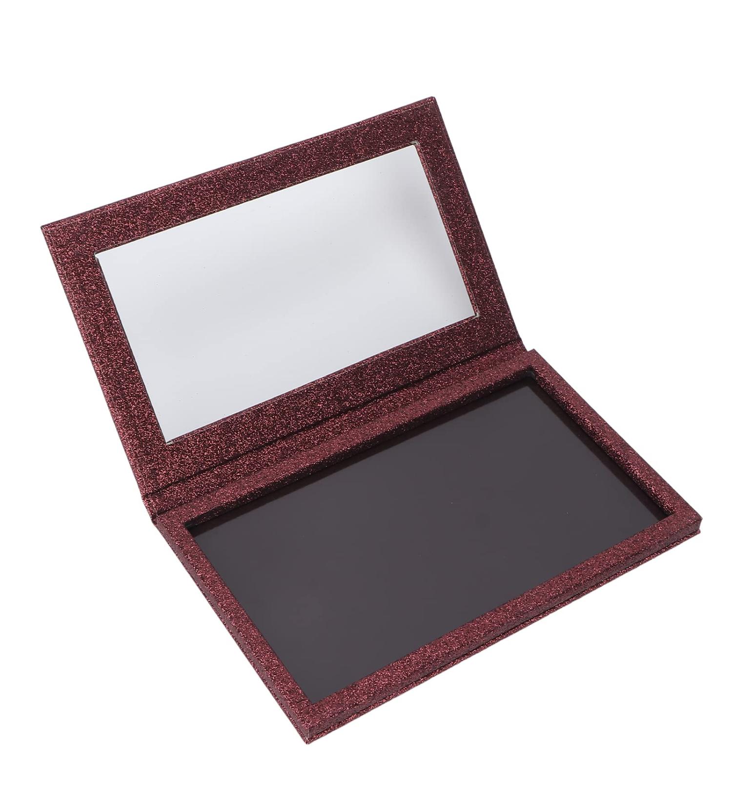 Buy Burgundy Magnetic Makeup Palette | Empty Magnetic Palette for Daily Use | International Shipping Available - Buy Online on GoSupps.com