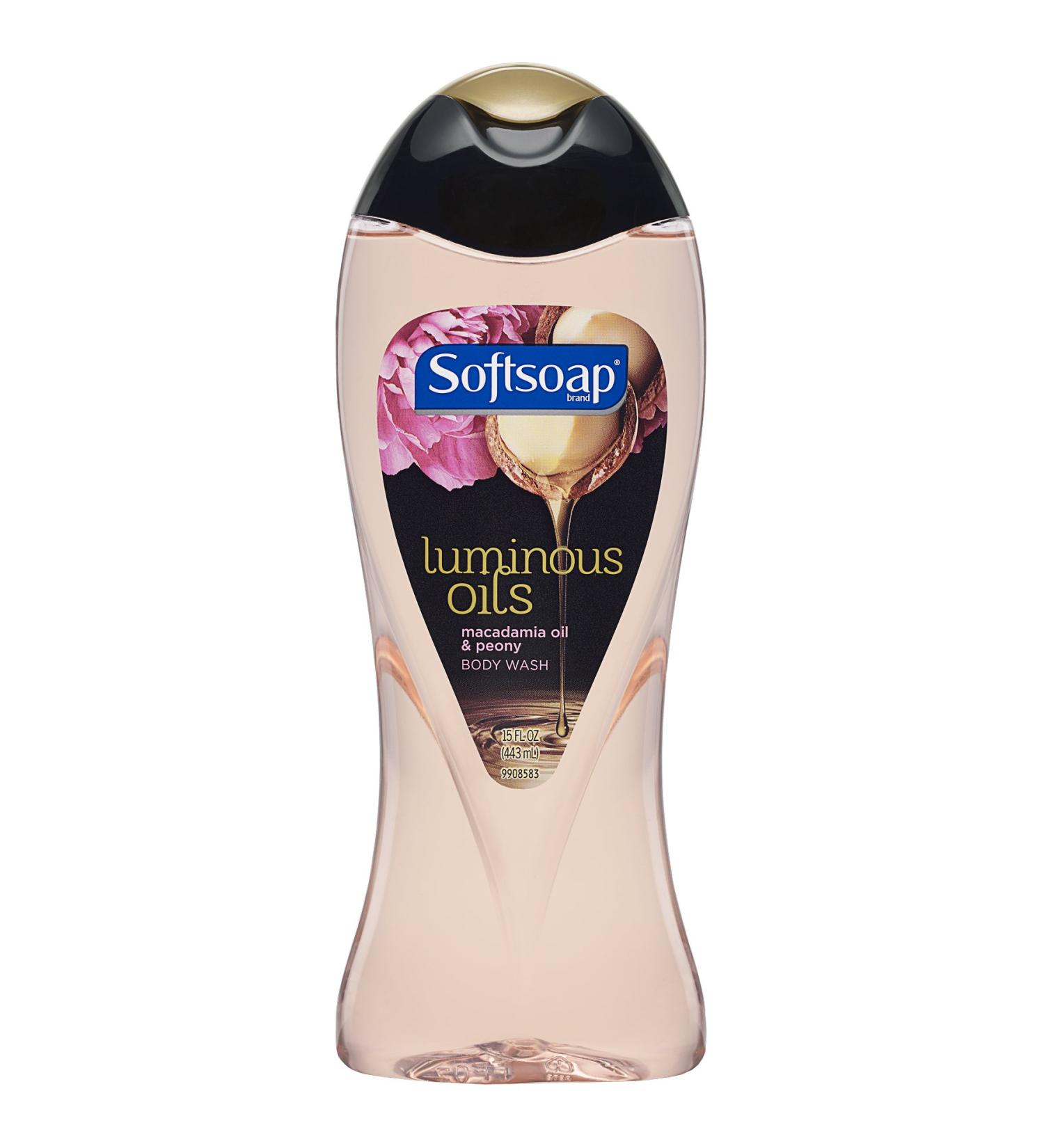Softsoap Luminous Oil Body Wash Macadamia and Peony 15oz - Buy Online on GoSupps.com