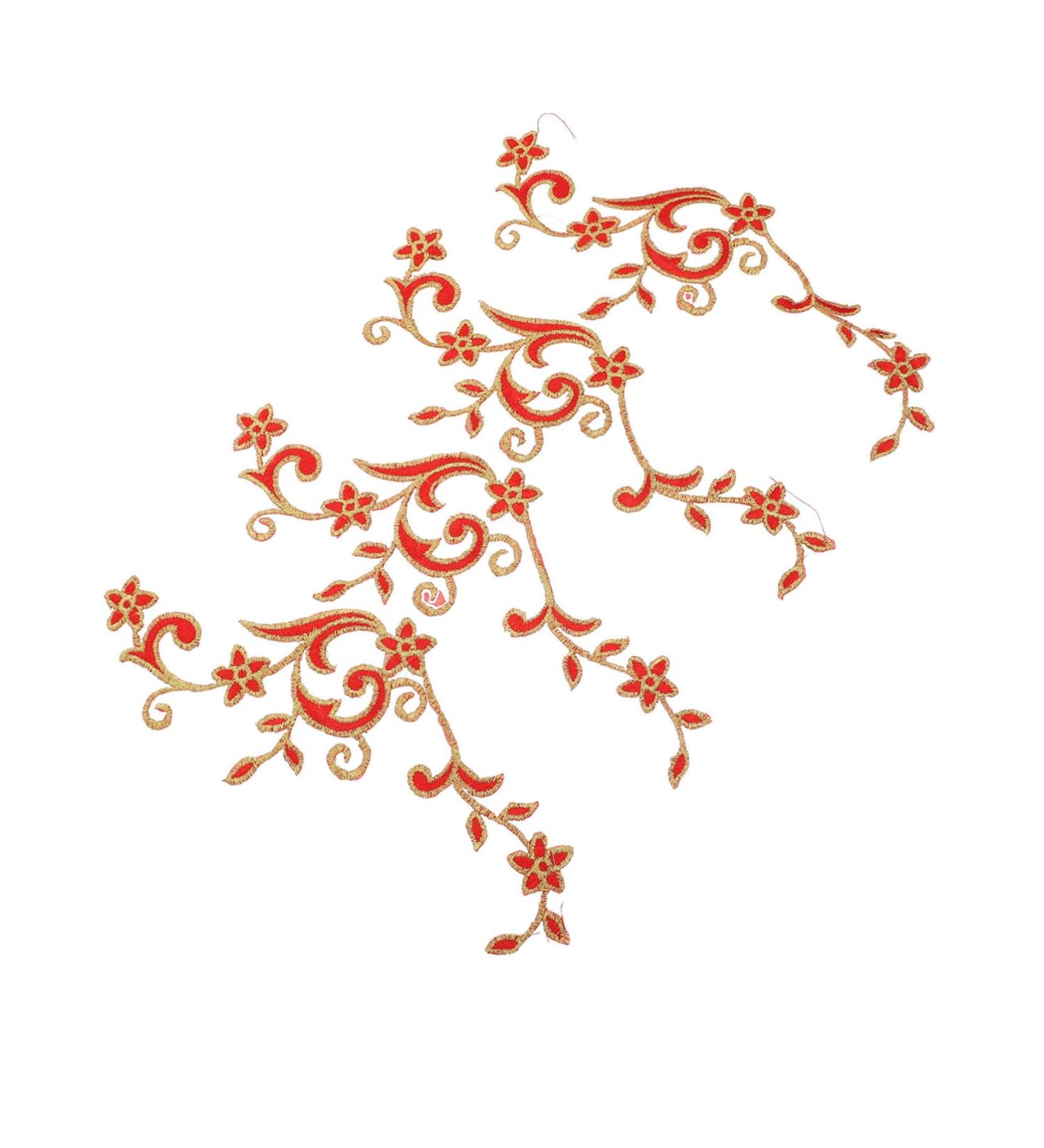 EXCEART 12 Pcs Clothing Accessories Embroidered Patches for Wedding Dress Appliques The Flowers Repair - Buy Online on GoSupps.com