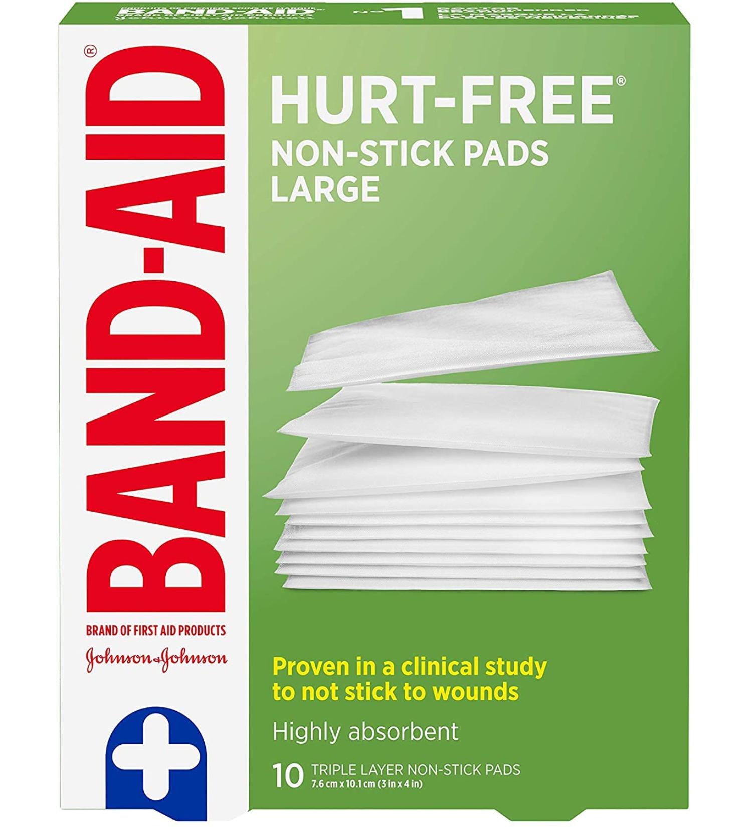 Johnson's First Aid Non Stick Easy Release Pads - Buy Online on GoSupps.com