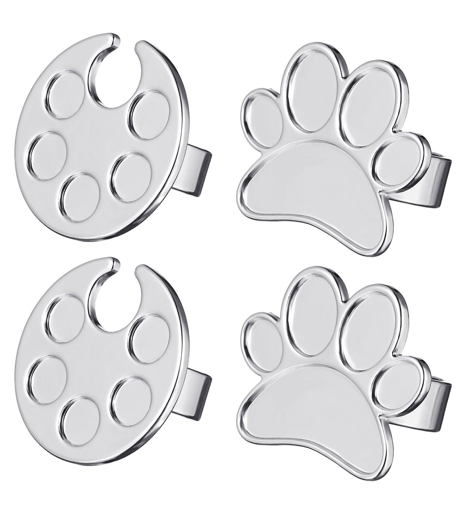 Lot de 4 Palettes Annulaires pour Nail Art Bague de Palette en Plastique Argent Plateau de Vernis Ongles Compact et L ger Outil de Manucure Pratique pour Peinture au Doigt - Buy Online on GoSupps.com