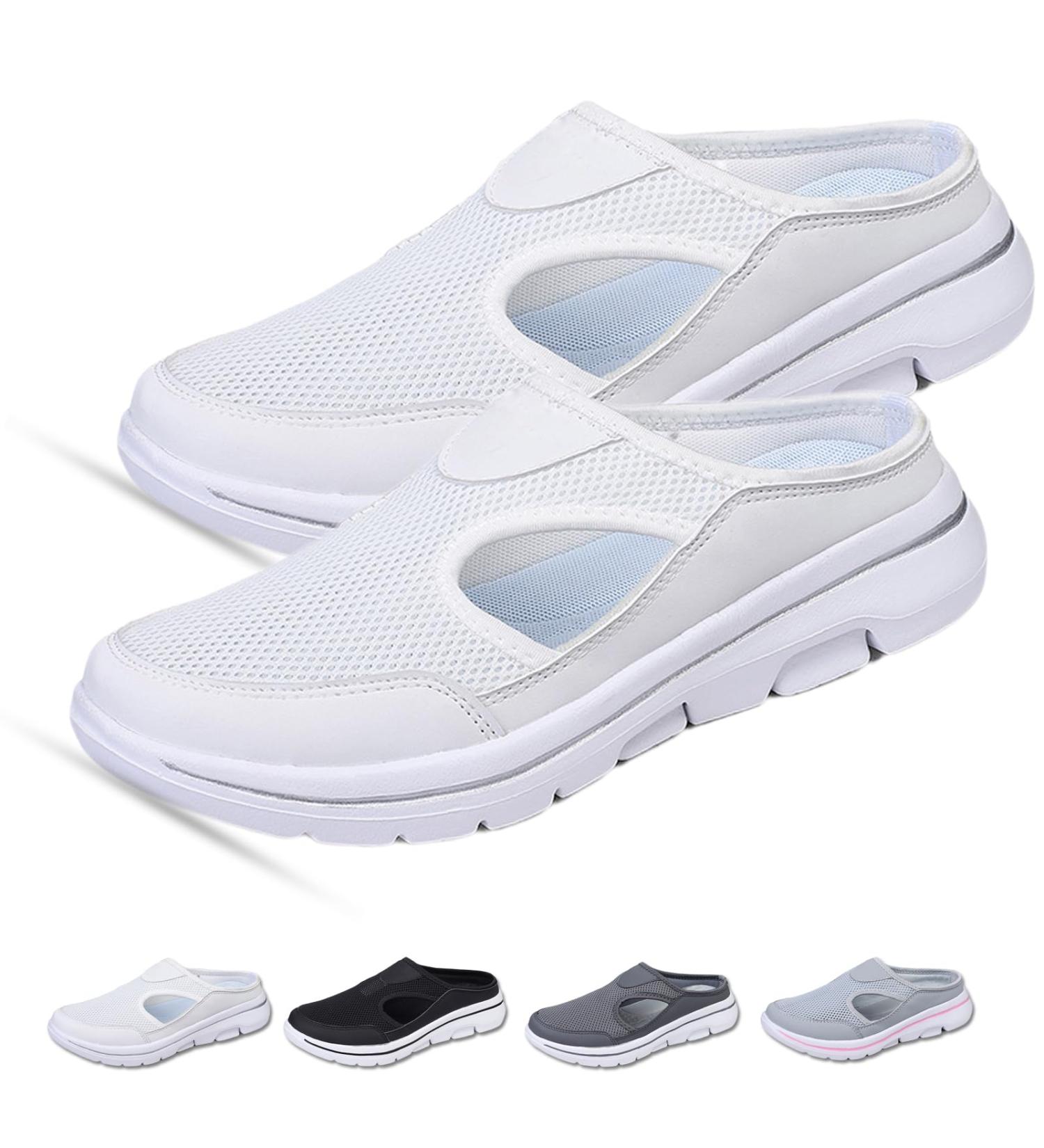 Donubiiu Footstep Pro - Ergonomic & Orthopedic Comfort Shoes for Women | Size 41 EU | Stylish White Footwear - Buy Online on GoSupps.com
