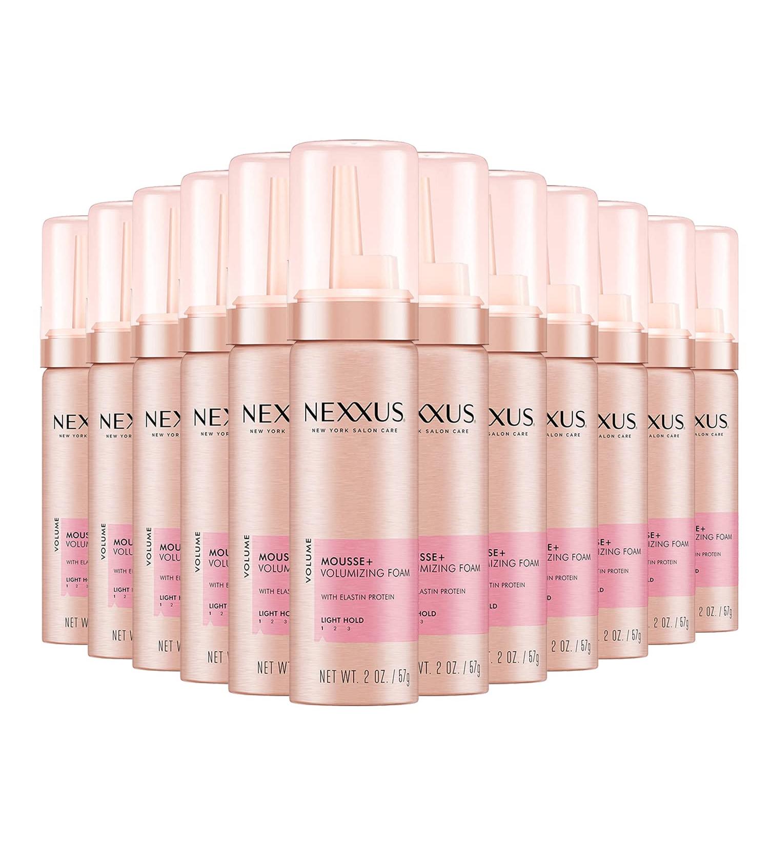 Nexxus Travel Size Volumizing Hair Mousse - 2 oz (Pack of 12) - Buy Online on GoSupps.com