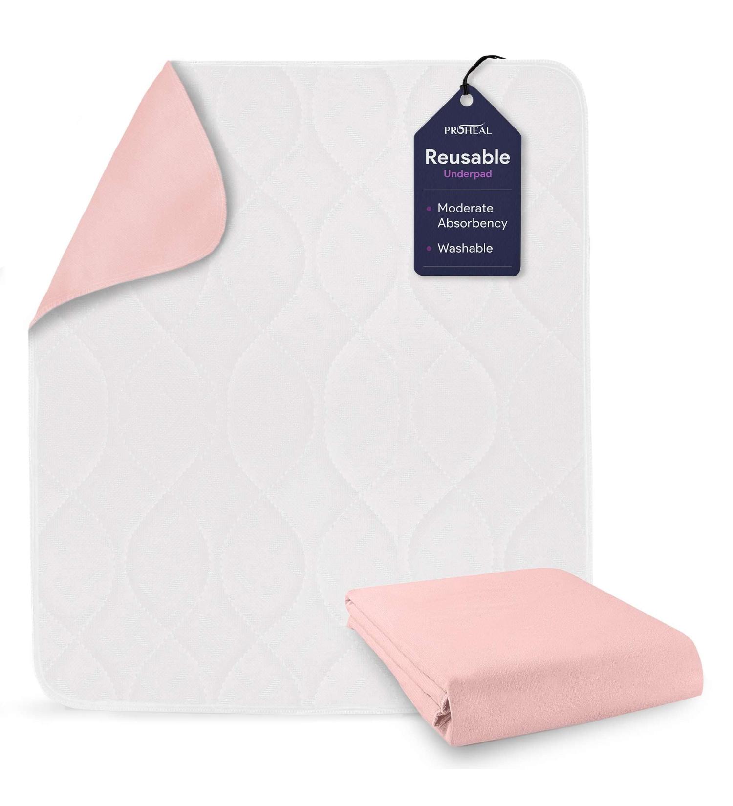 Incontinence Bed Pads Washable - Reusable Waterproof Bed Pads - Soft and Leak Proof Chucks - Moderate Absorbent Pee Pads for Adults - Withstands Extensive Washing - 30" x 36" - 1 Pack 30" x 36" (1 Pack) - Buy Online on GoSupps.com