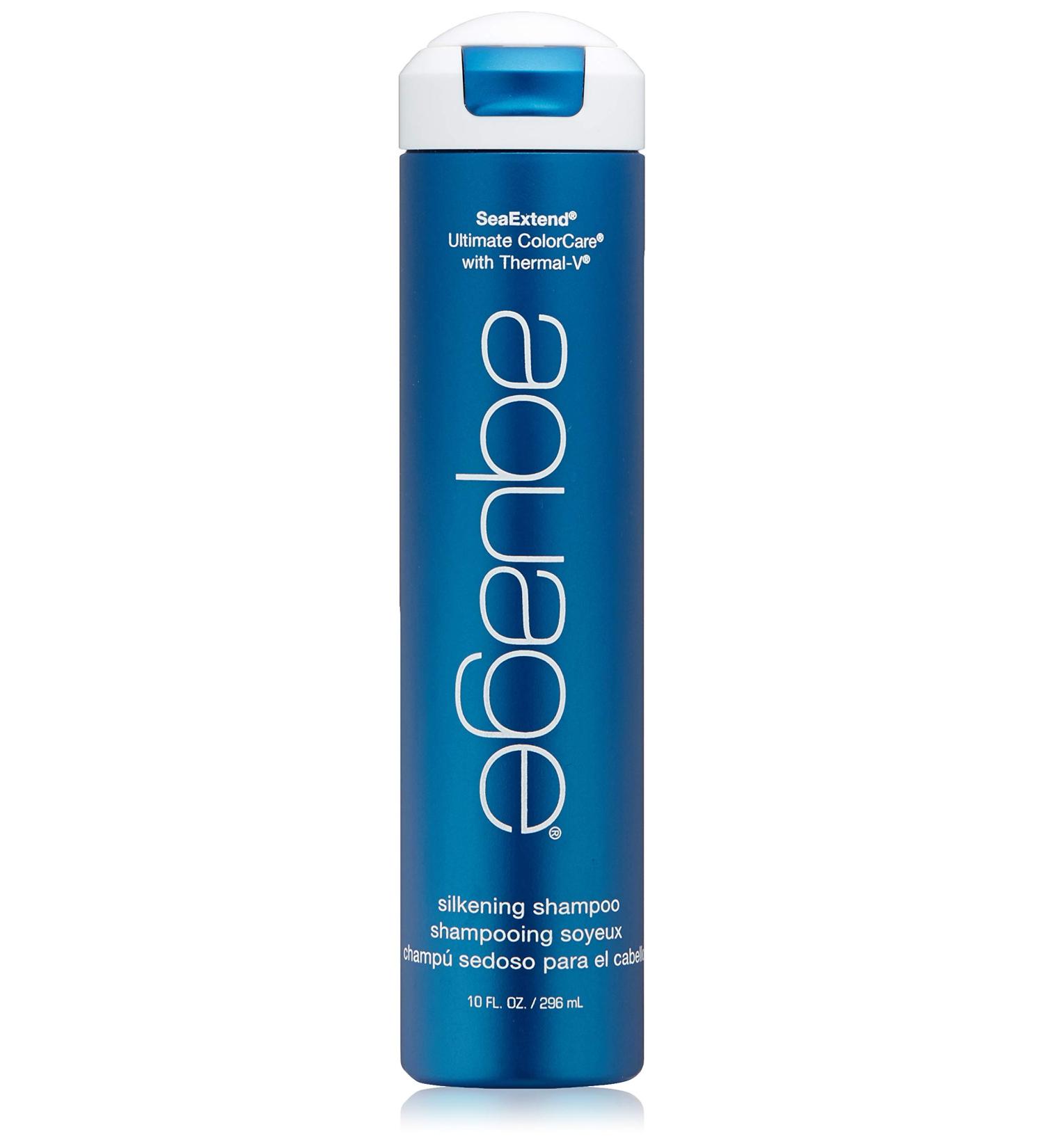 SeaExtend Silkening Shampoo 10 Fl Oz - Prevents Color Fading & Thermal Damage - Thermal-V Technology for Vitality - Old Packaging - Buy Online on GoSupps.com