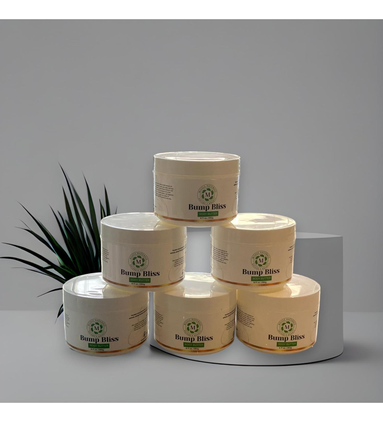 Maternity Stretch Mark Prevention Butter - Paraben-Free Hypoallergic and Safe for Pregnancy - 8 oz