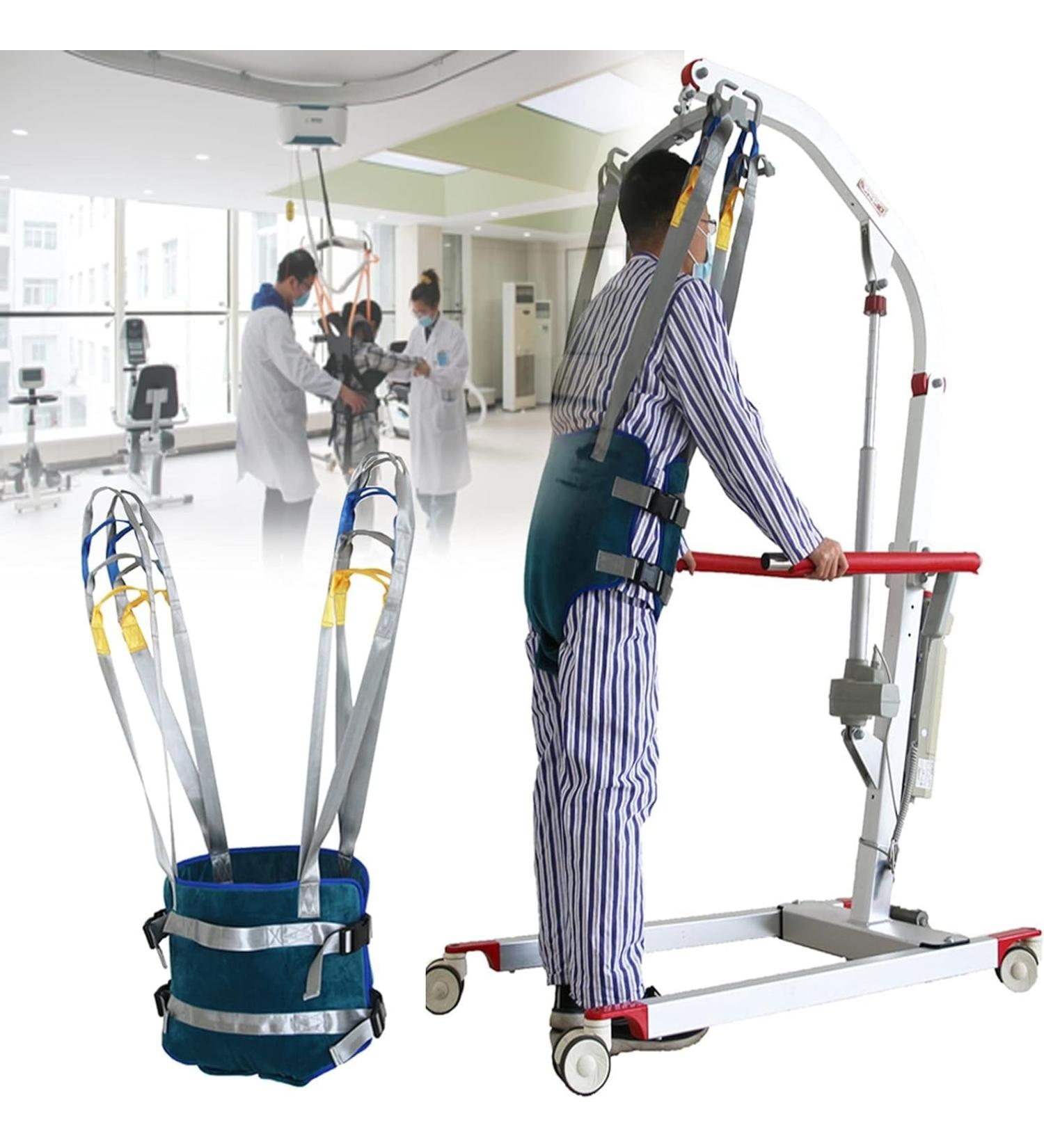 Patient Lift Sling Bathroom Transfer Hammock Toileting Patient Lift Sling Divided Leg Sling Walking Standing Aids for Elderly Aid Rehabilitation Training Equipment Transfer Belt (Size : Medium) - Buy Online on GoSupps.com