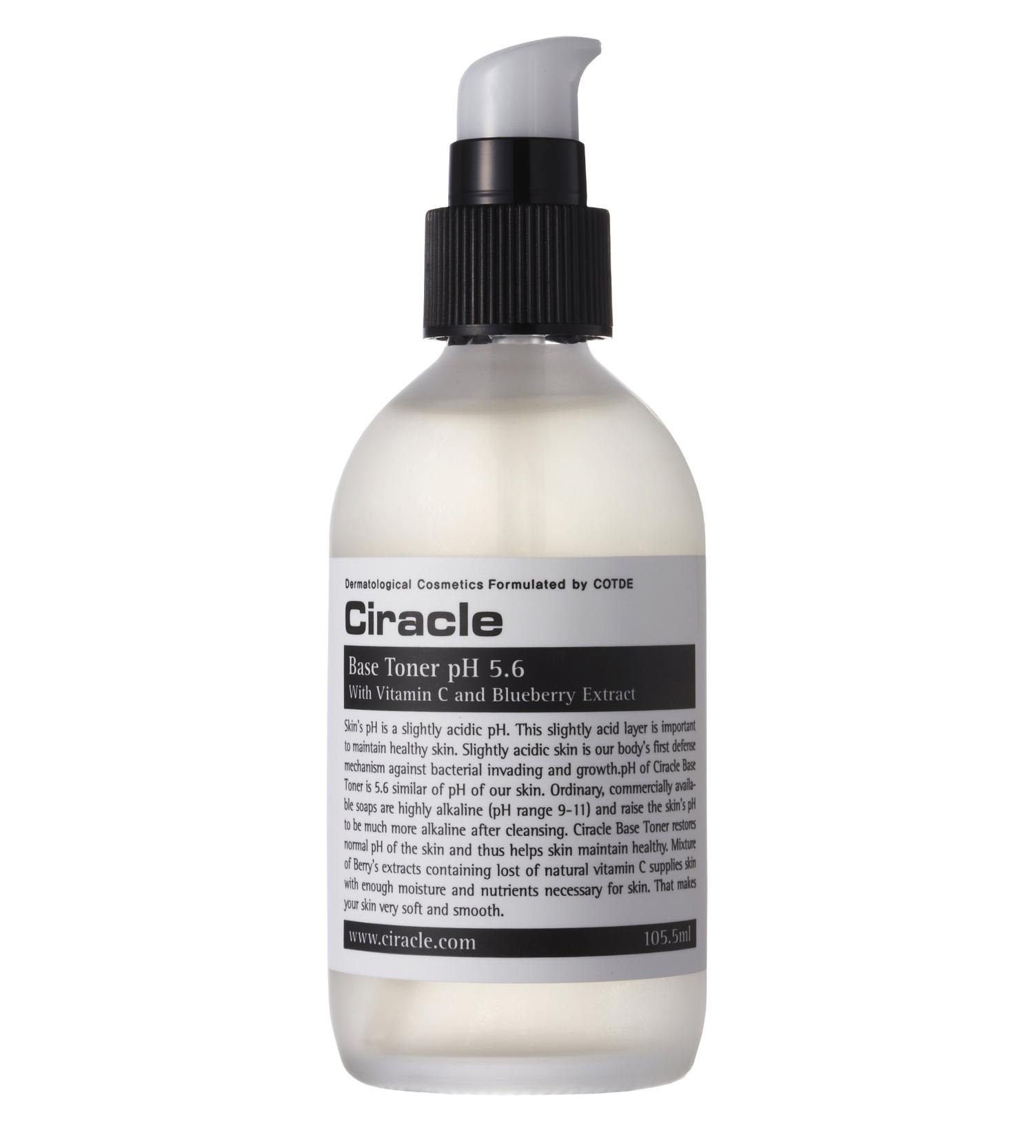 Ciracle Base Toner with Ph 5.6 3.6 Ounce