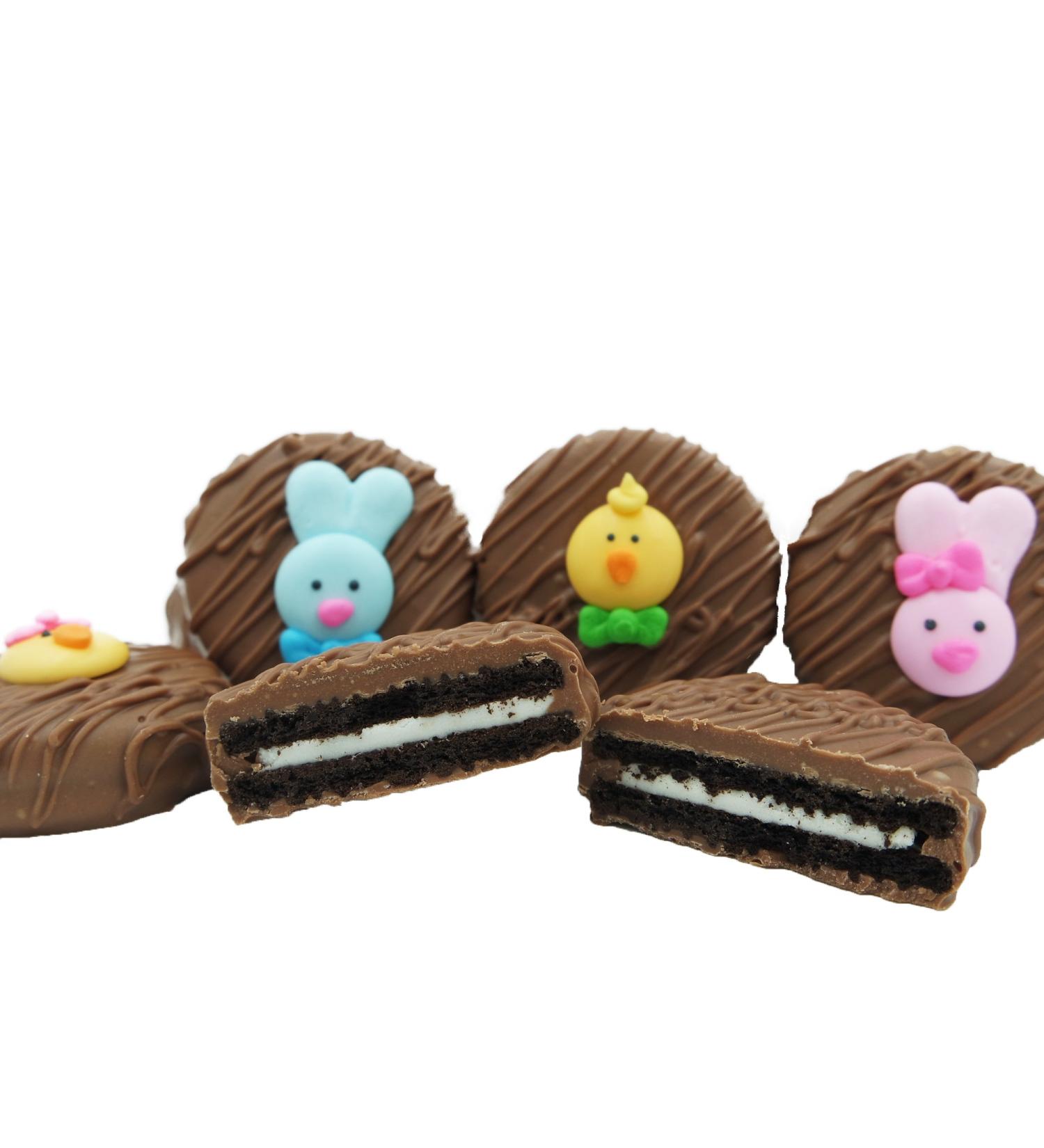 Philadelphia Candies Milk Chocolate Covered OREO Cookies Easter Faces Assortment 8 oz - Pack of 1 - Buy Online on GoSupps.com