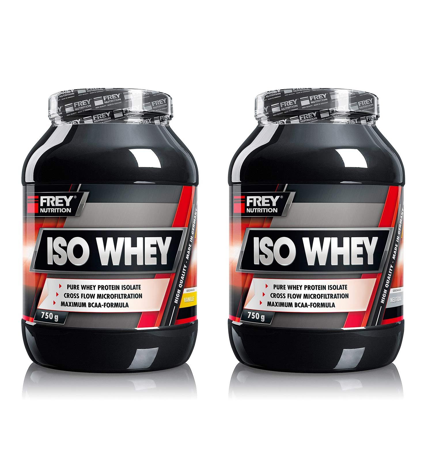 FreyNutrition Frey Nutrition Iso Whey Neutral Whey 2 x 750g