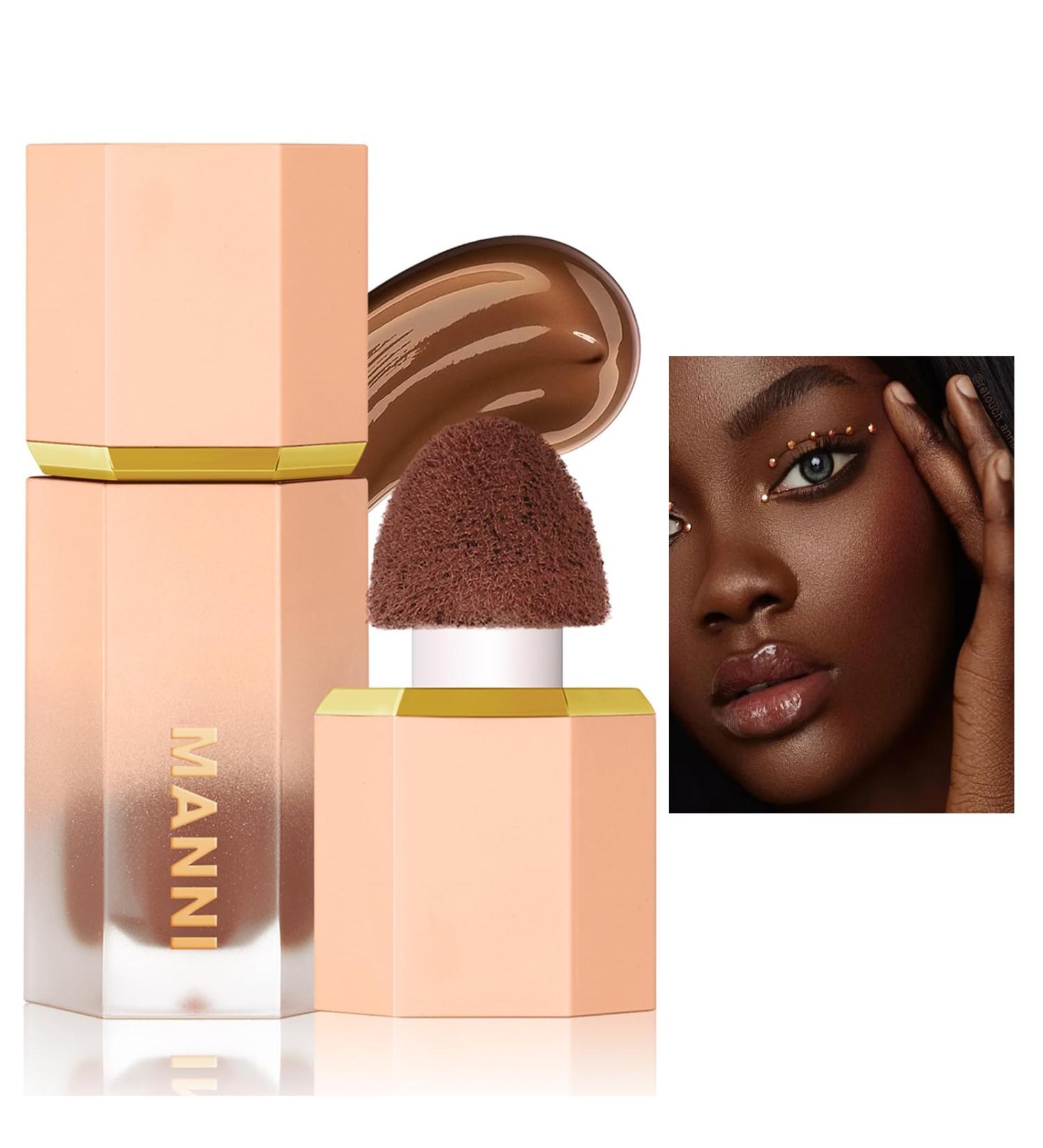 Sunset Bronze Liquid Bronzer Contour Stick - Waterproof Long-Lasting Concealer with Cushion Applicator - Natural Matte Finish - 1.00 ml - Buy Online on GoSupps.com