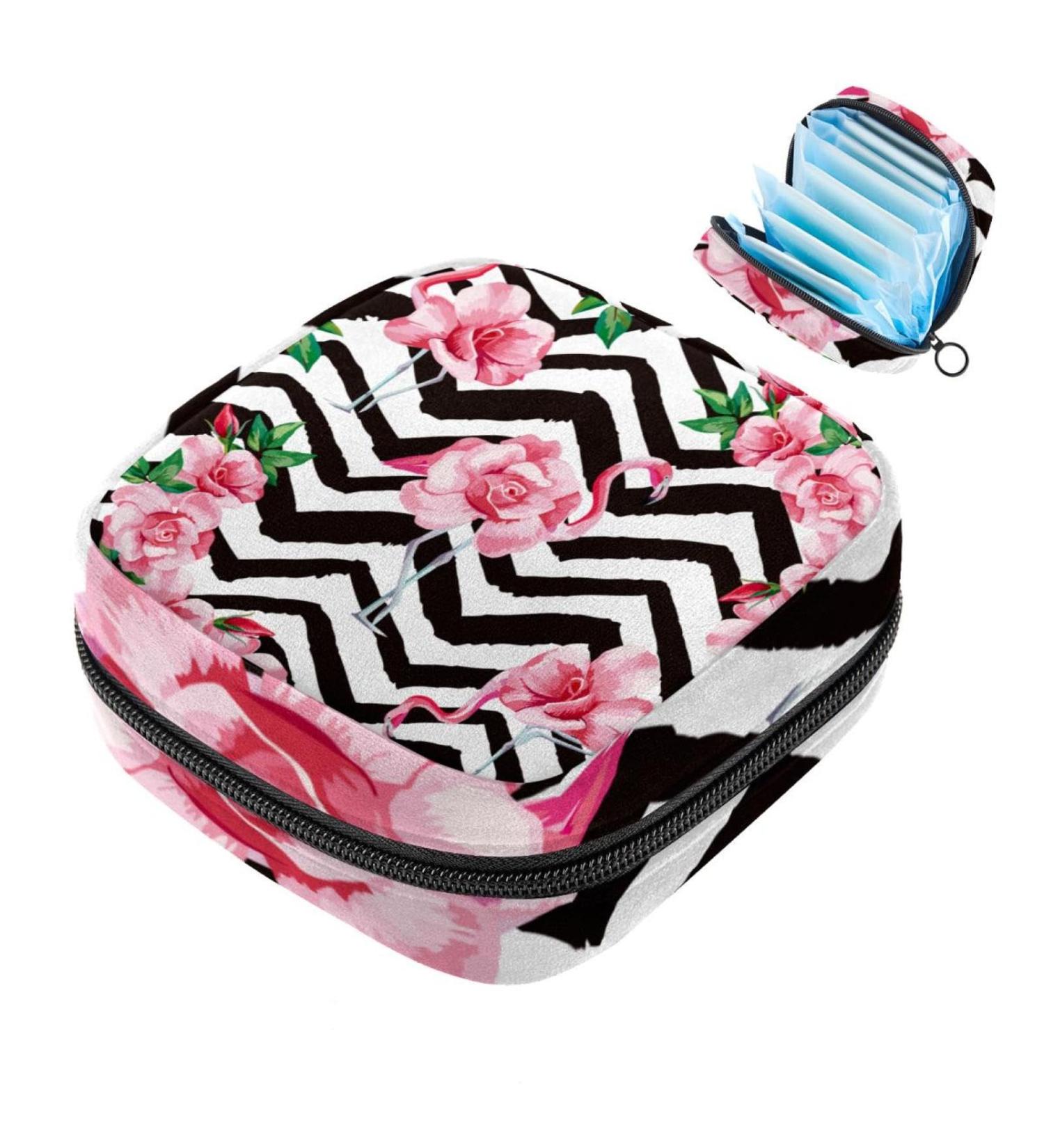Shop Stylish Storage Bags for Women's Essentials - Pink Floral Flamingo & More! - Buy Online on GoSupps.com
