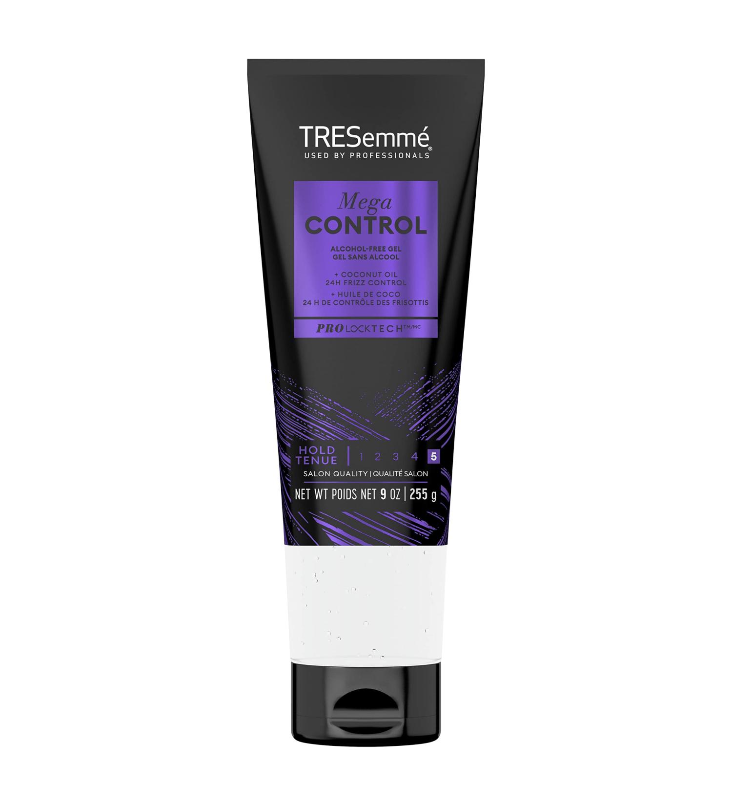 TRESemm Mega Control Alcohol-Free Hair Gel for Frizz Control with Coconut Oil 9 oz Mega Sculpting 9 Ounce (Pack of 1) - Buy Online on GoSupps.com
