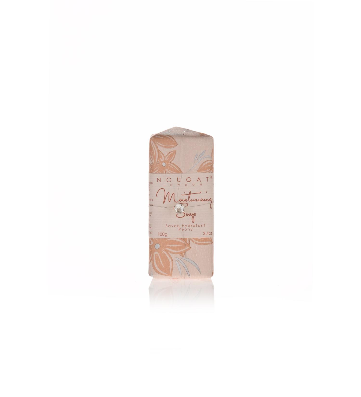 Nougat London Limited Moisturising Soap with Flower Peony 100g