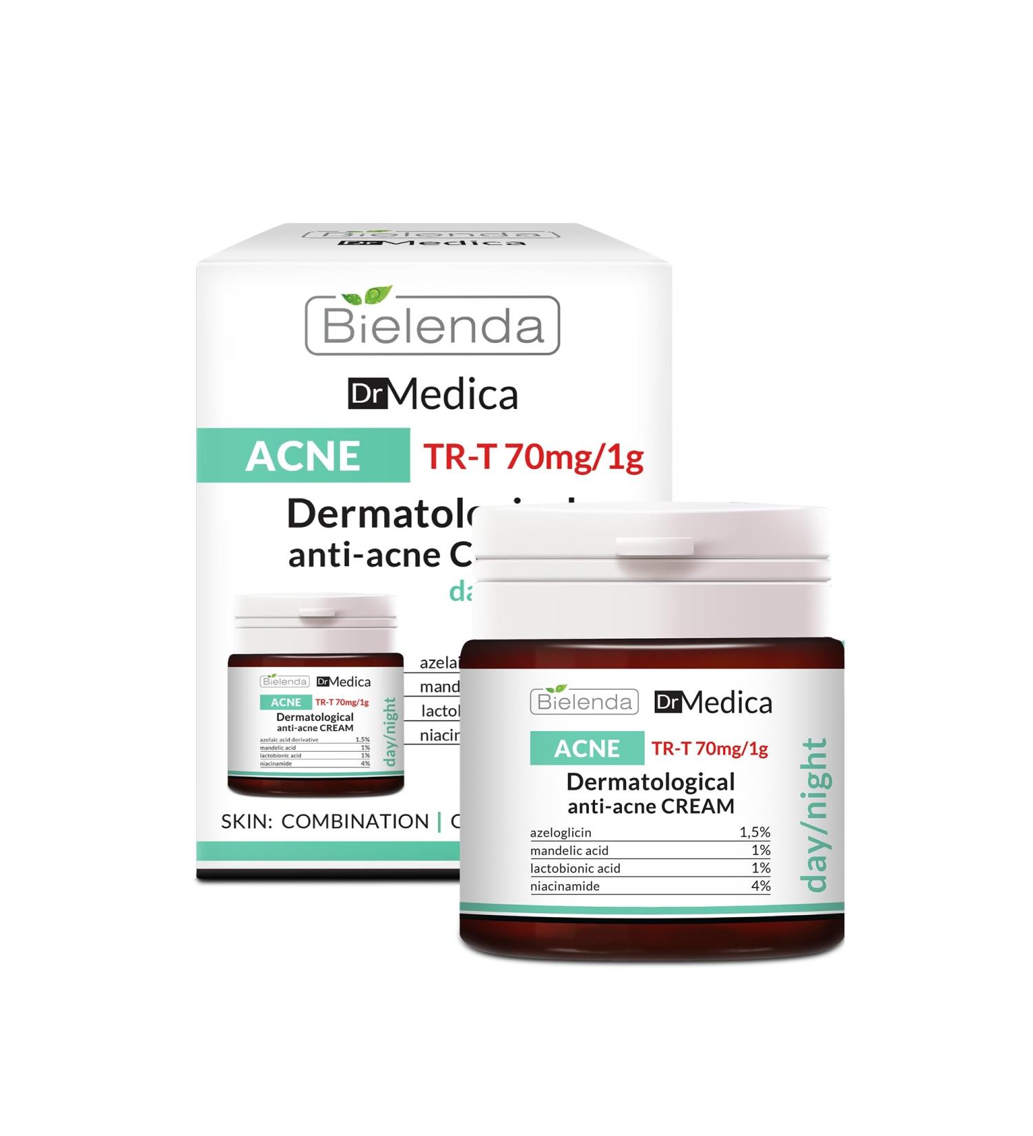 Bielenda Drmedica Dermatological cream against acne 50 ml - Buy Online on GoSupps.com