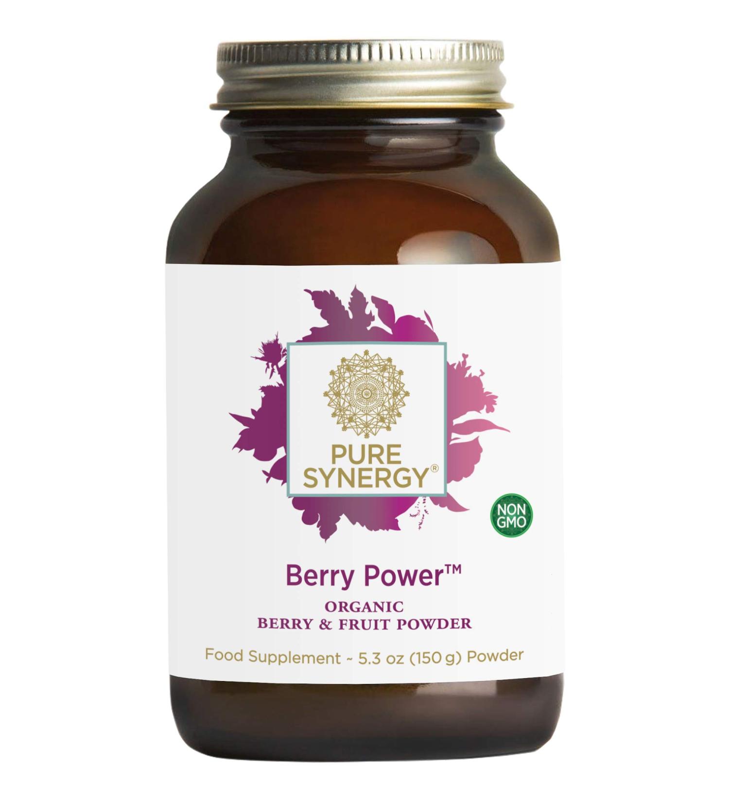 The Synergy Company Berry Power Organic 150g Powder - Buy Online on GoSupps.com