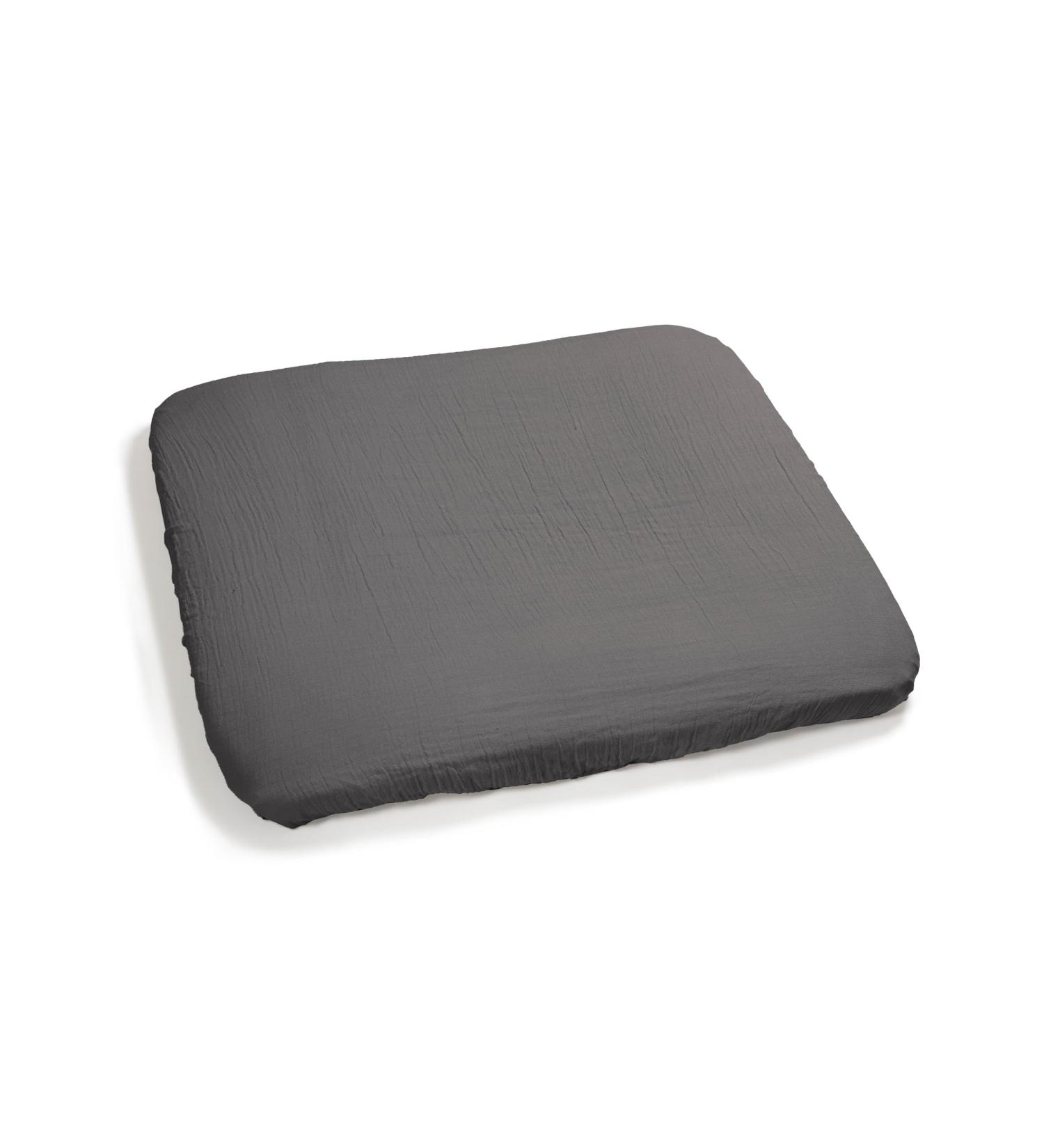 Buy Bear Changing Mat Cover 75x85cm | 100% Muslin Cotton Soft & Protective for Babies - Granite Color - Buy Online on GoSupps.com