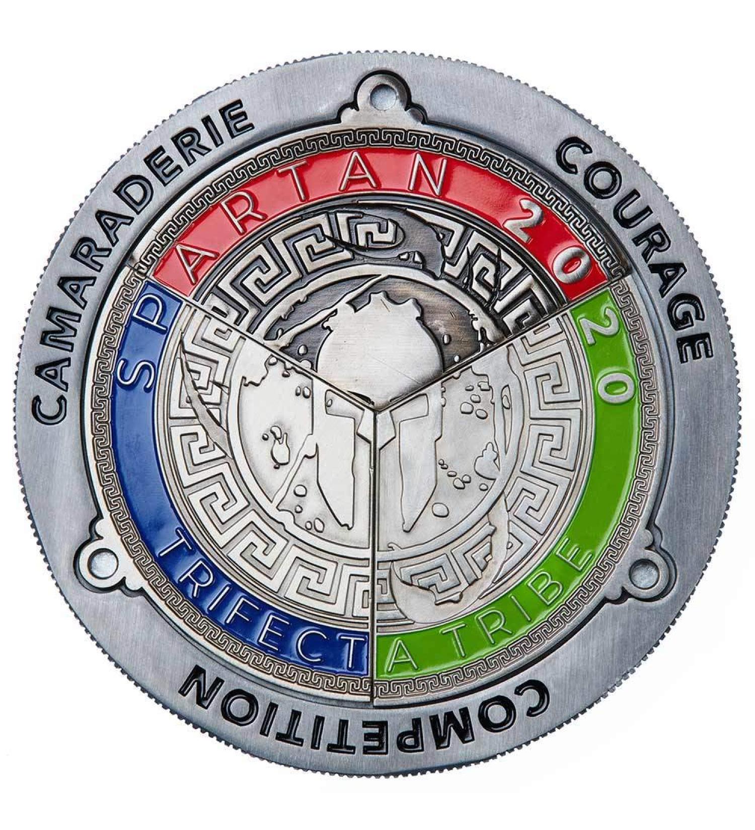 Spartan Trifecta Medal Display - Multi, One Size - Showcase Your Achievements - Buy Online on GoSupps.com