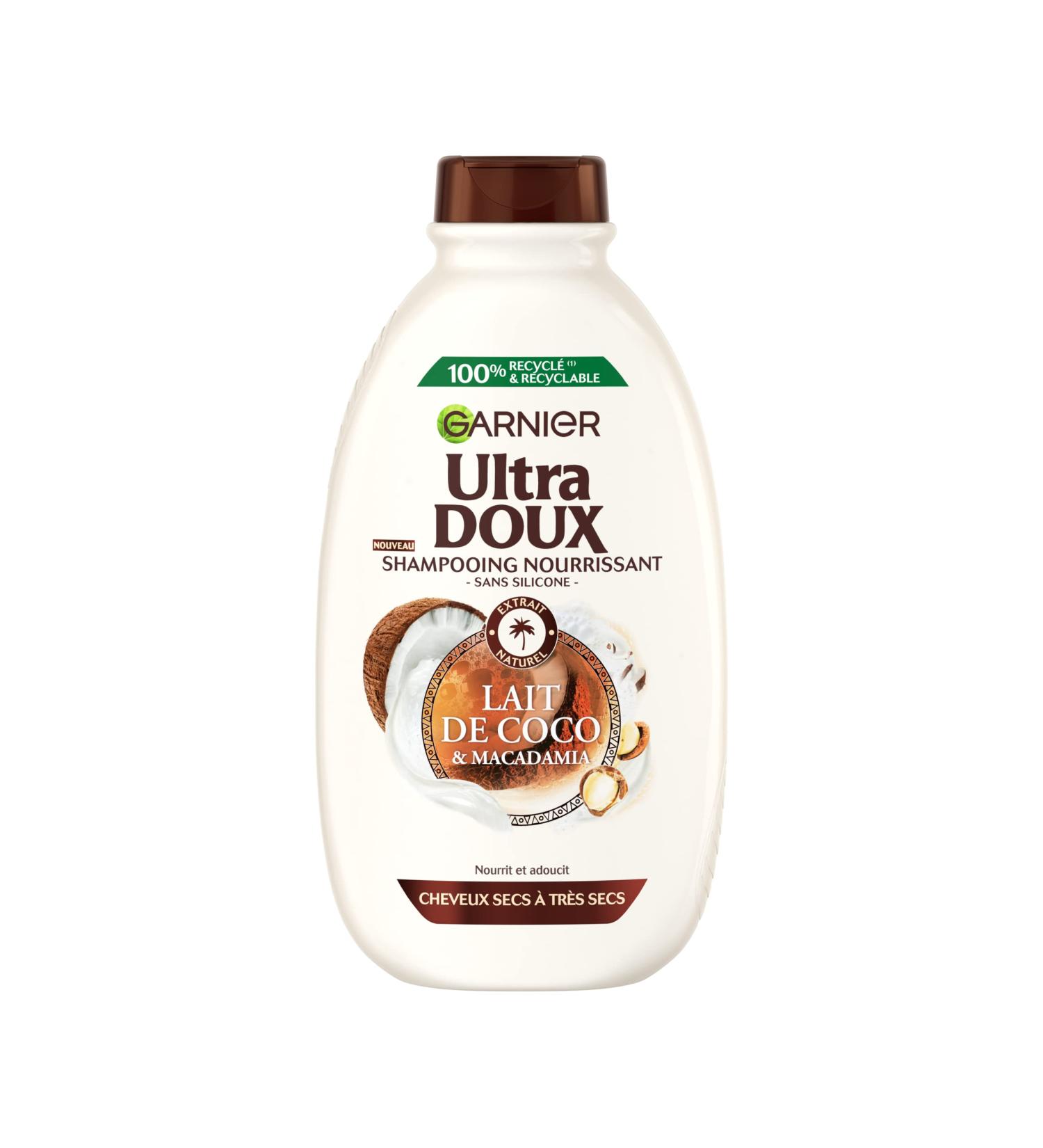 Ultra Doux Coconut Milk Macadamia Nourishing Shampoo with Coconut Milk and Macadamia - 400ml