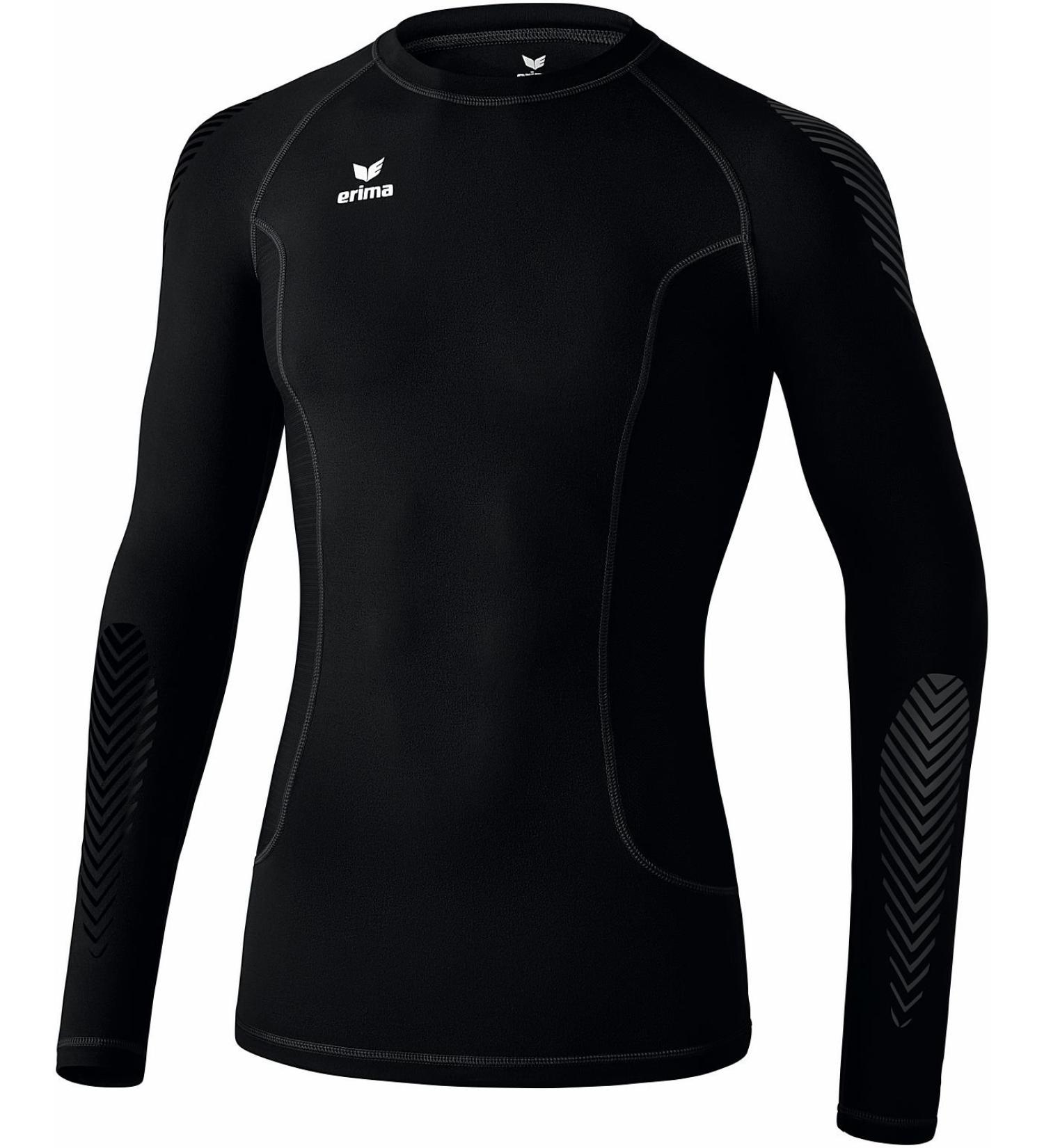 Erima Men's Elemental Longsleeve 128 Black - Premium Quality Comfortable Fit & International Shipping Available - Buy Online on GoSupps.com