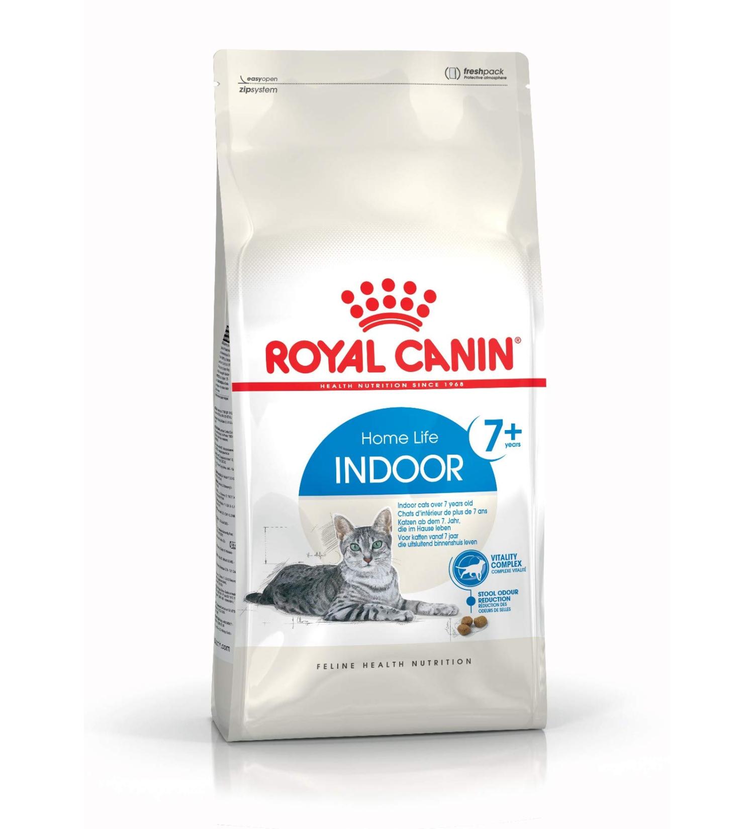 Royal Canin Cat Food Indoor Ageing 7+ Dry Mix 3.5kg - Buy Online on GoSupps.com