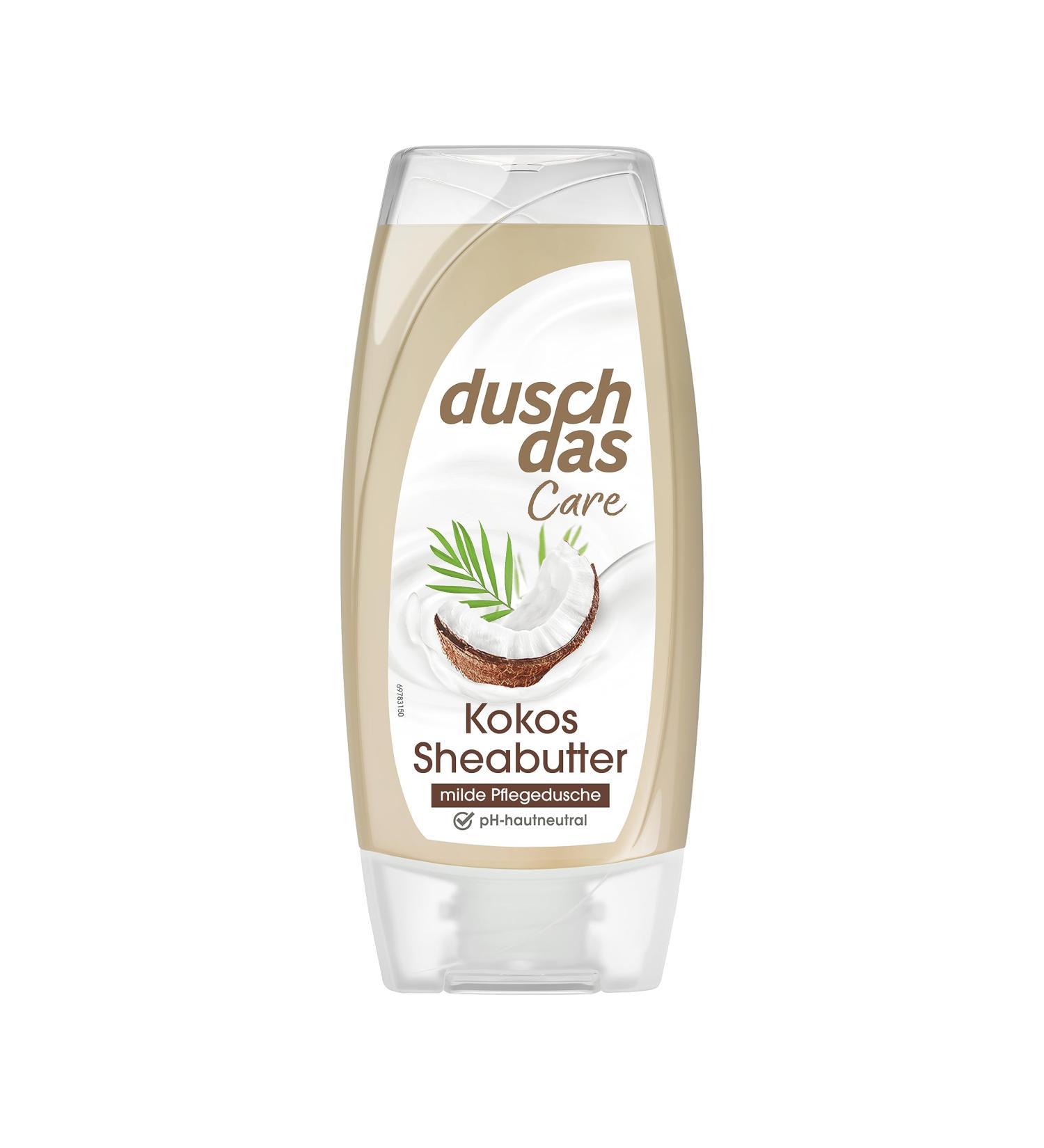  Duschdas Duschdas Care Coconut & Shea Butter Shower Gel 225 ml - Pack of 6 - Buy Online on GoSupps.com