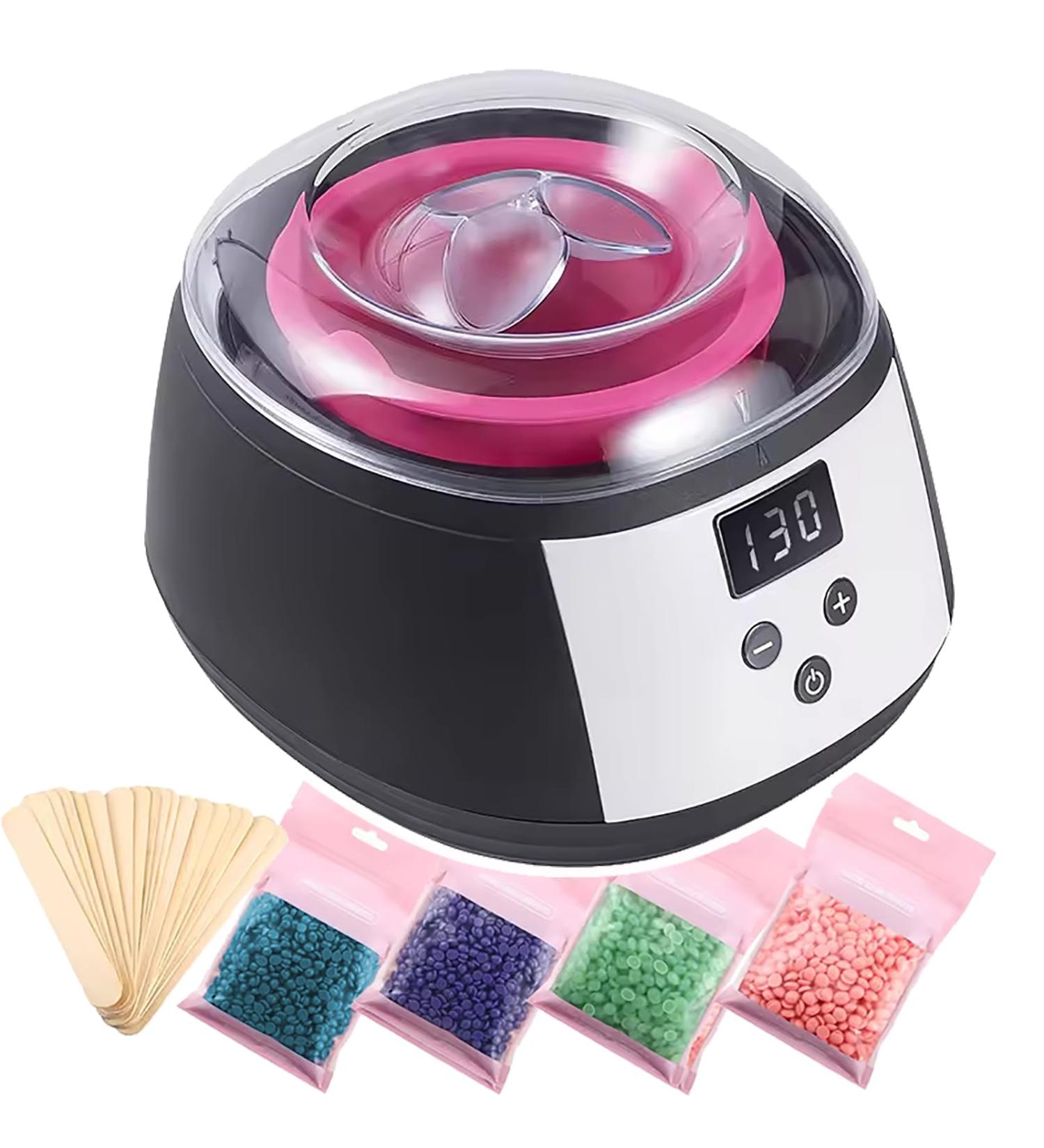 Buy WHAEOY Professional Electric Wax Heater - Intelligent Temperature Control & LED Display for Hair Removal - Buy Online on GoSupps.com