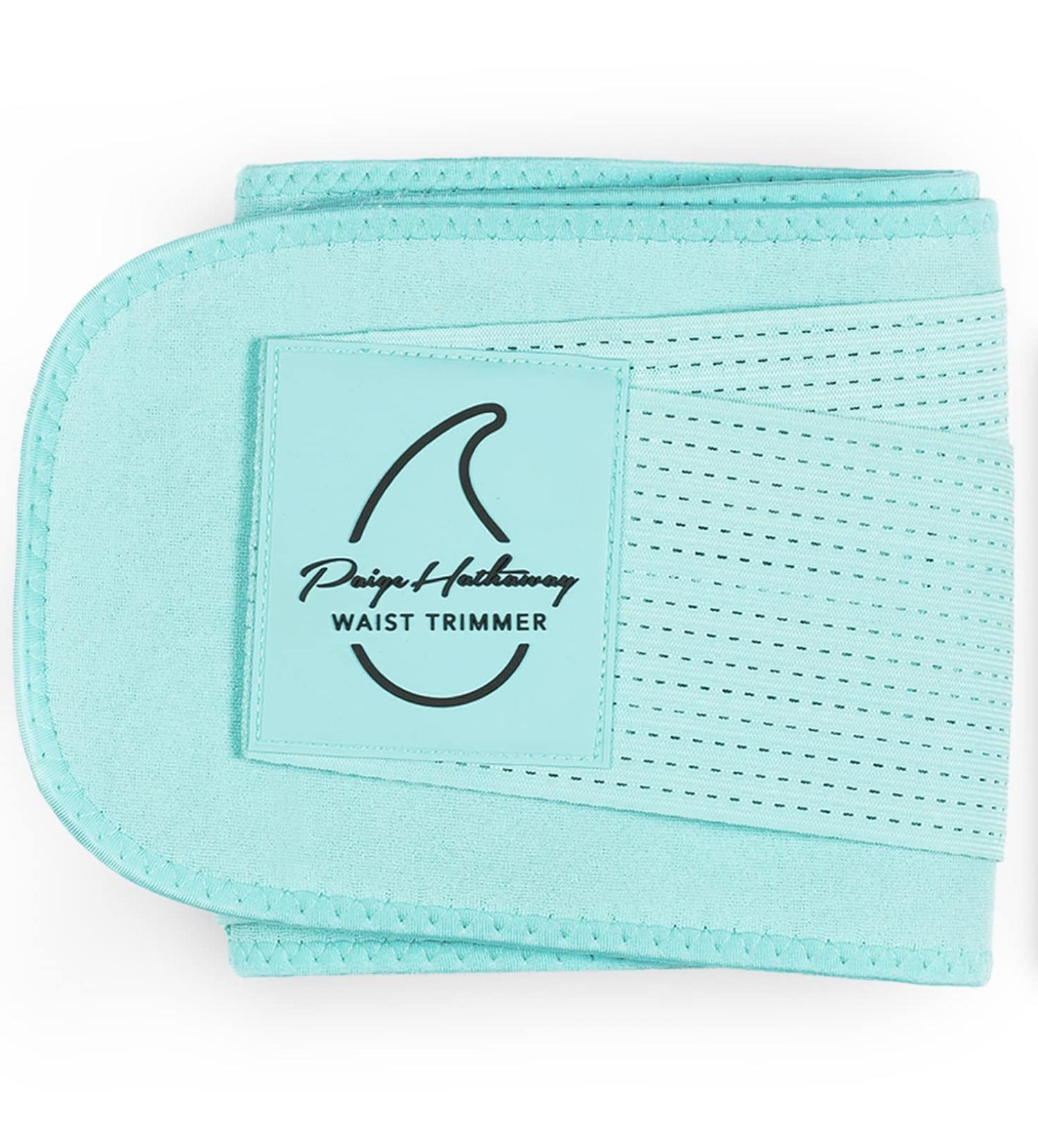 GoSupps.com - Sports Research Sweet Sweat Paige Hathaway Waist Trimmer M/L Blue 3 Piece Set - Buy Online on GoSupps.com