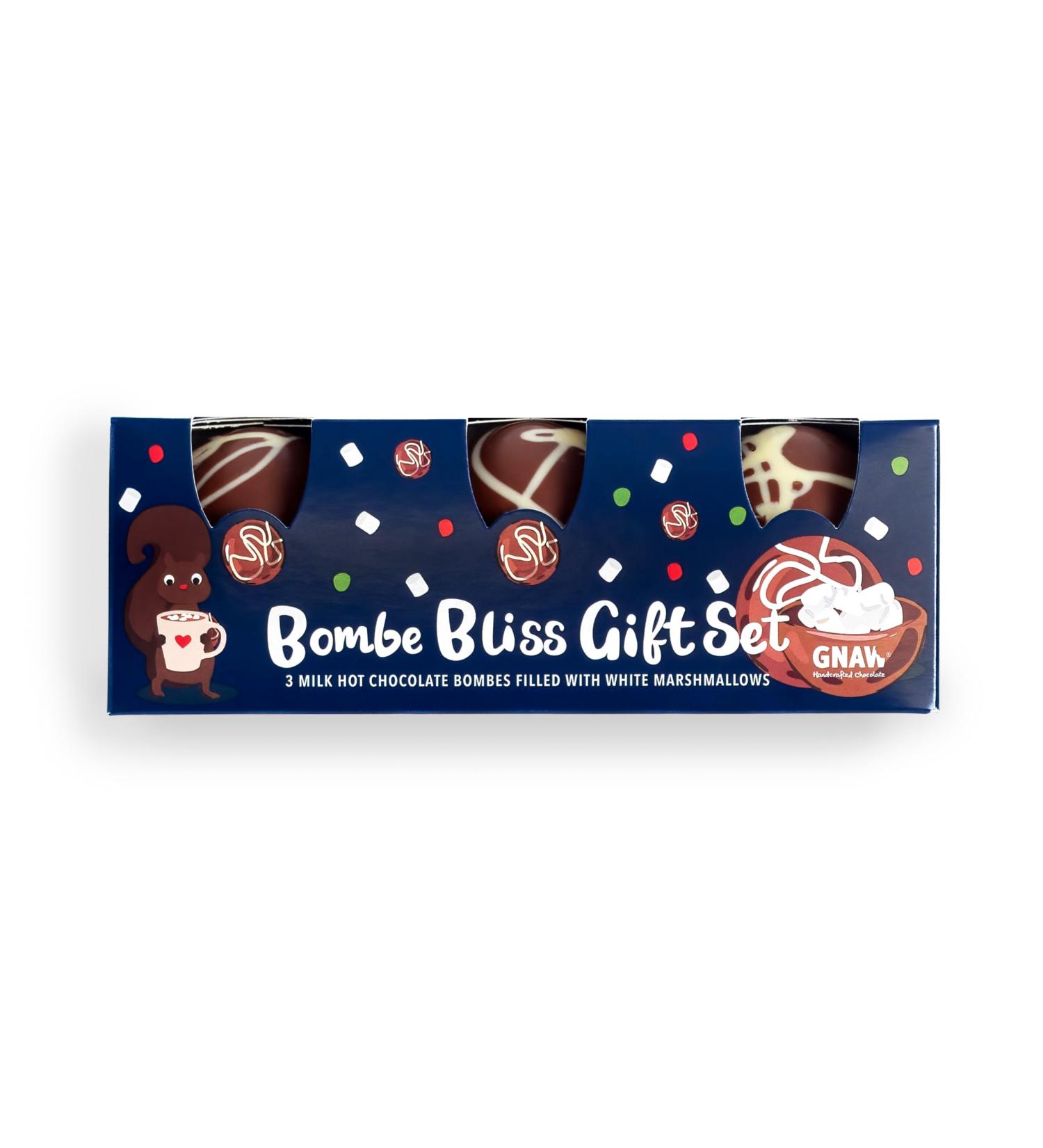 Gnaw Hot Chocolate Bomb Gift Set Rich Milk Chocolate Hot Chocolate Gifts For Any Special Occasion Set Of 3 Hot Chocolate Gifts Add Warm Milk & Enjoy A Rich Hot Chocolate With Marshmallows Included - Buy Online on GoSupps.com