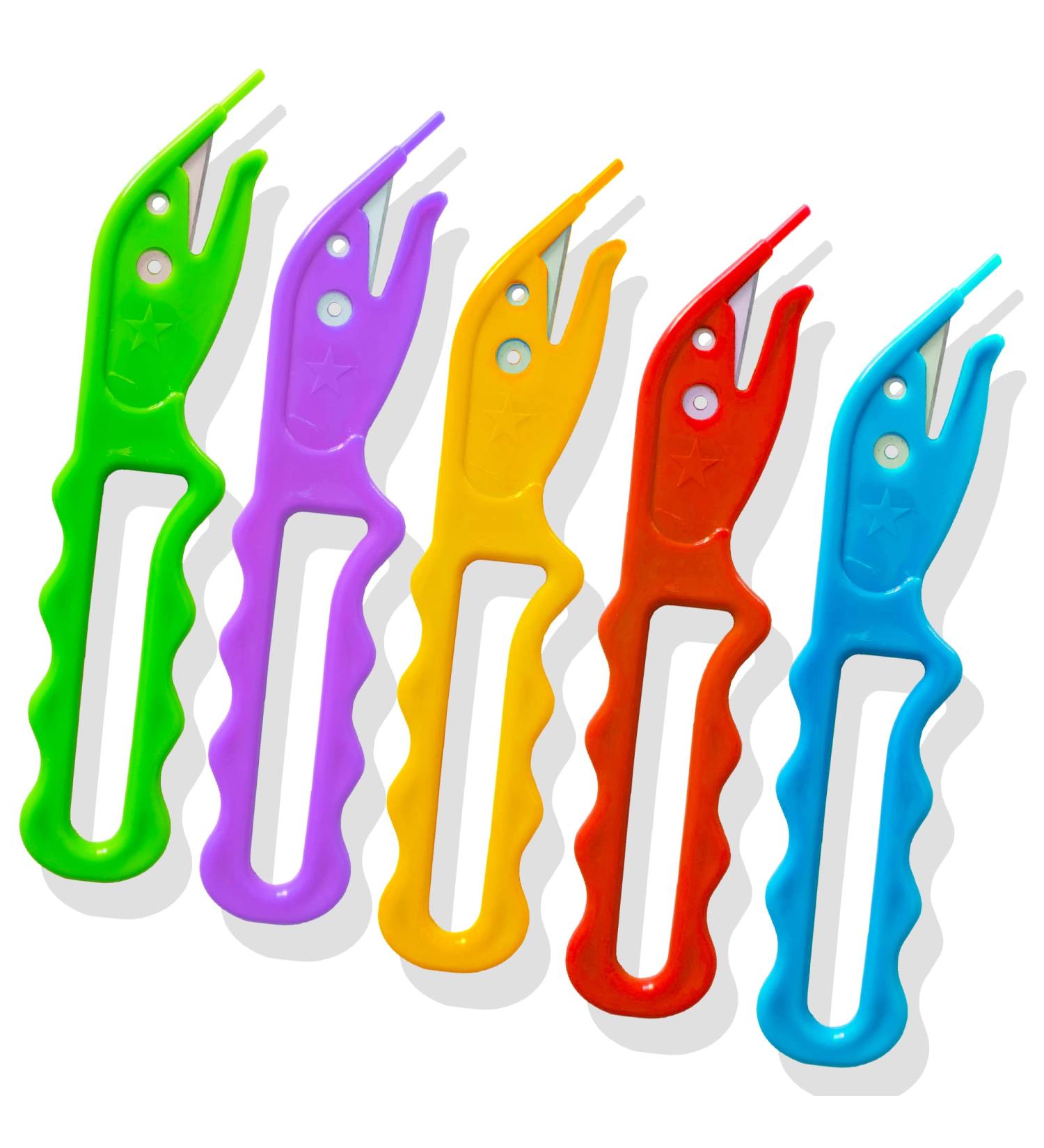 Disposable Hair Elastic Bands Remover Cutter Tool - 5 Pack (Color 2) - Buy Online on GoSupps.com