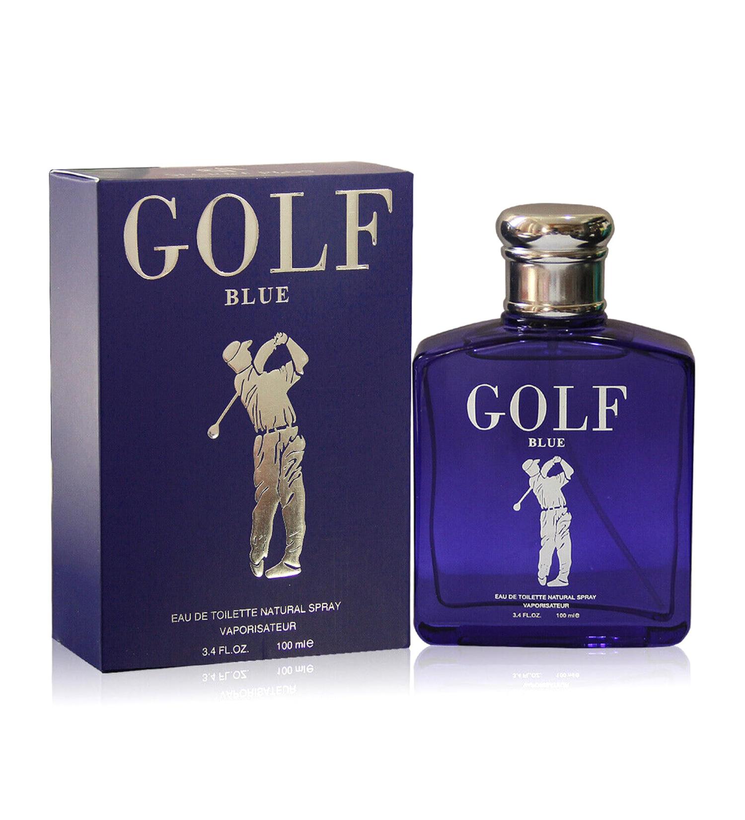 Golf Blue Men's Cologne Bold & Sophisticated Scent With Citrus Spice And Woody Notes Long Lasting Fragrance For All Occasions Golf blue 3.4 Fl Oz (Pack of 2) - Buy Online on GoSupps.com