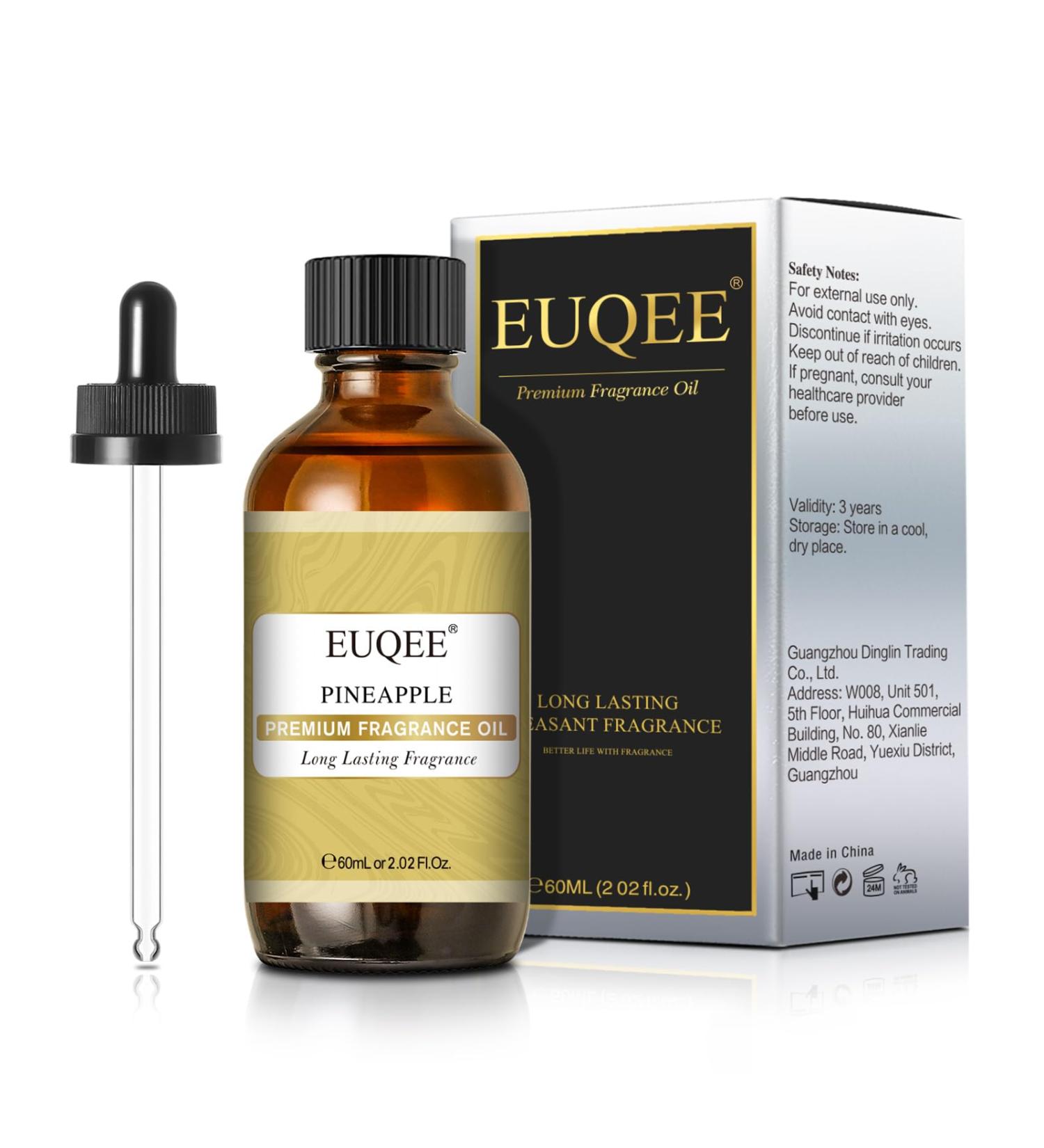 Premium Pineapple Fragrance Oil 60ml - Aromatherapy & DIY Candle Making Essential Oil - Buy Online on GoSupps.com
