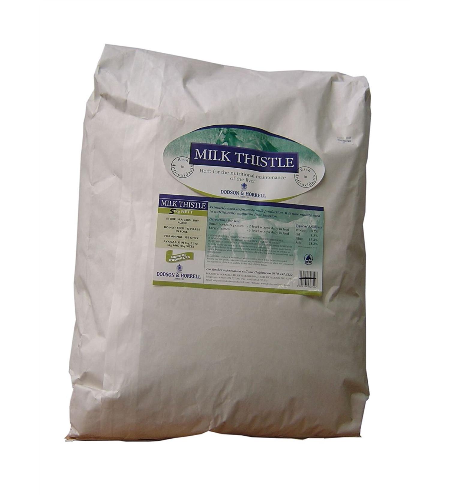 Dodson & Horrell Milk Thistle for Horses 5 kg Milk Thistle 5 kg (Pack of 1)