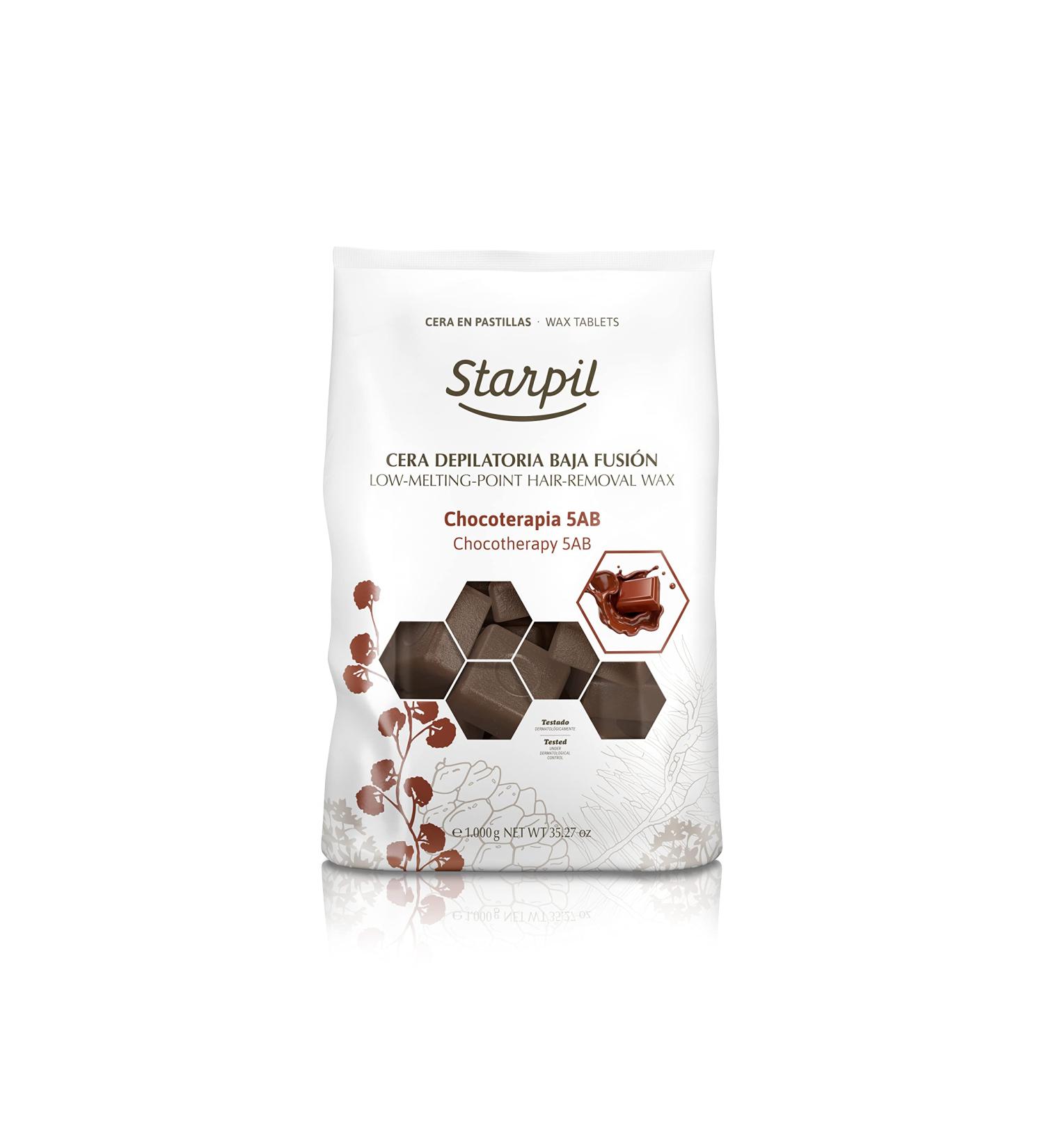 Stripless Chocolate Hard Wax Starpil Tablets 1kg