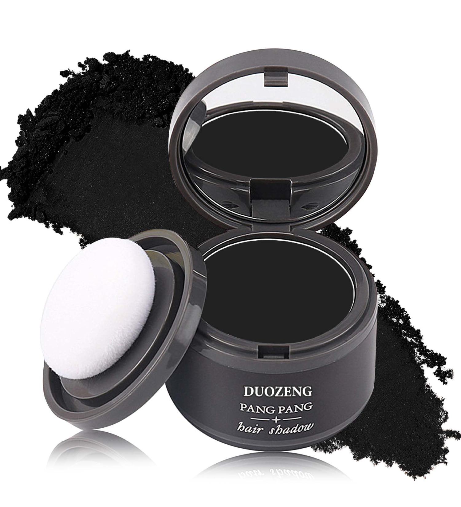 Root Touch Up Powder & Hairline Shadow Stick for Thinning Hair - Black | Perfect for Women & Men - Instant Coverage & Confidence - Buy Online on GoSupps.com