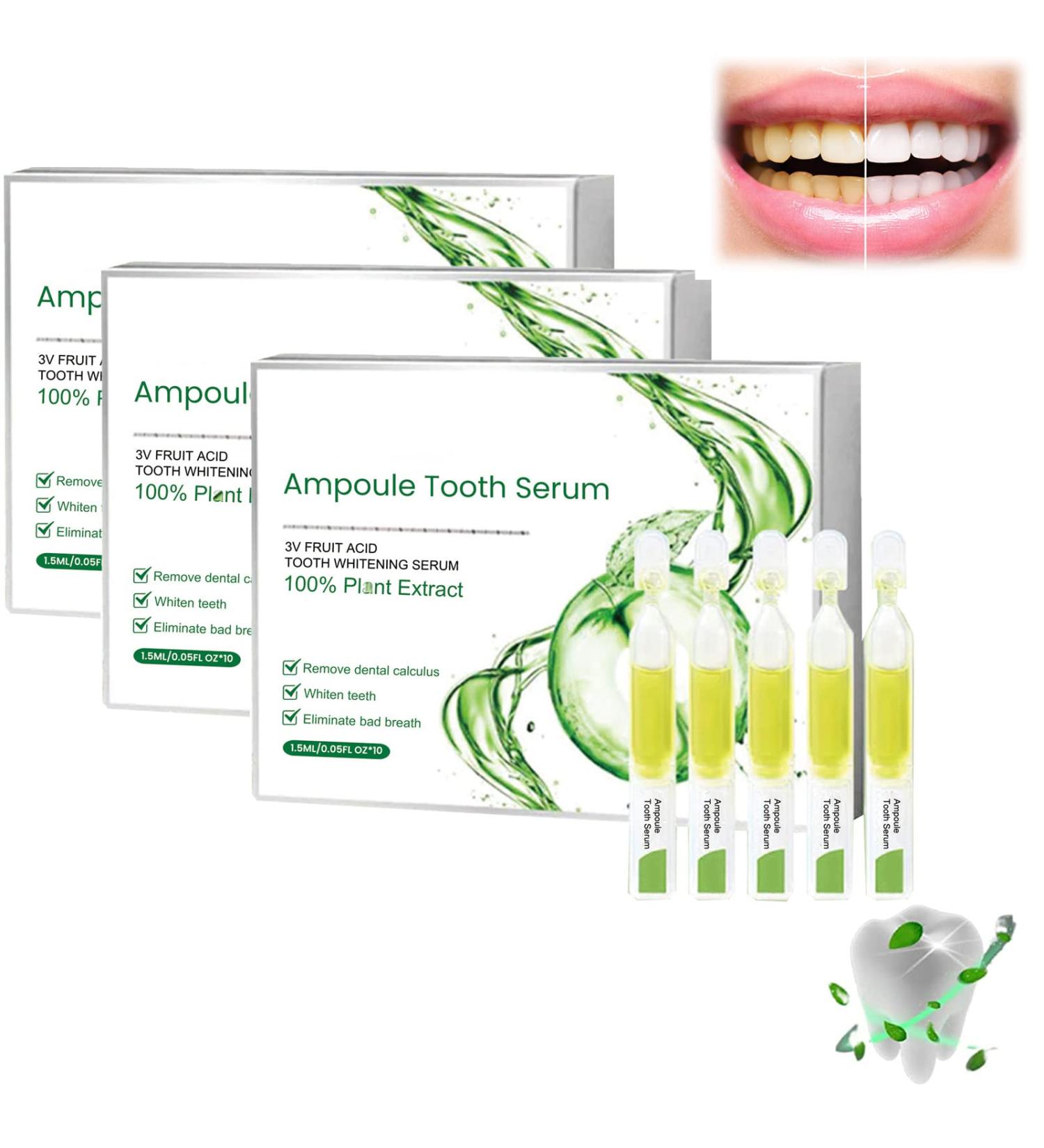 TLOPA Ampoule Toothpaste & Serum Set - Stain Remover for Tartar Removal and Oral Problems (3Pcs) - Buy Online on GoSupps.com