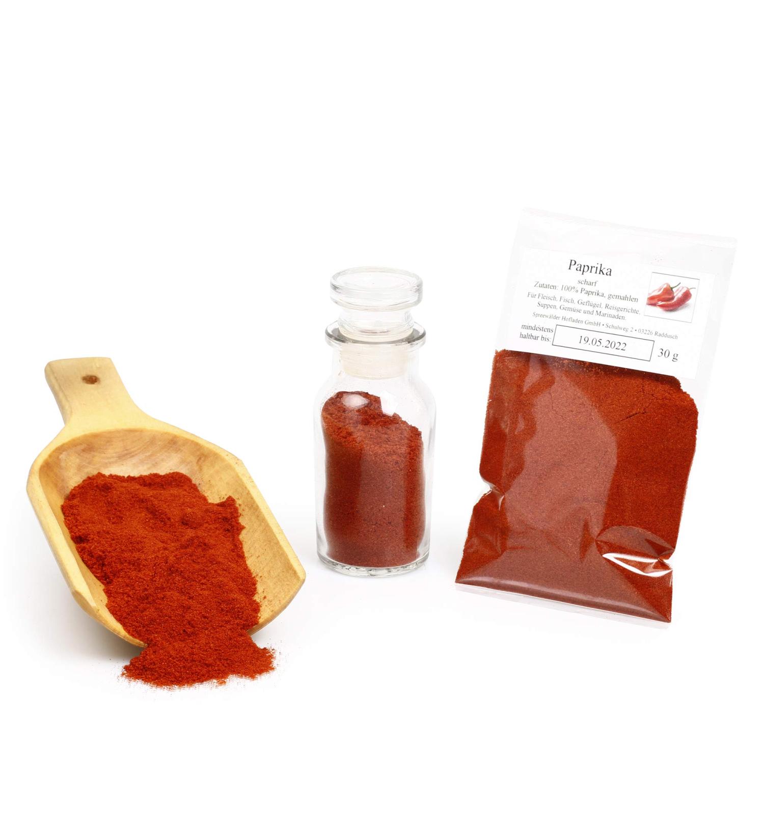  Feine W rze Paprika - Smoked Pepper Powder - Pepper Spices for Goulash and Roasting - Premium Quality - Dip Mix - Gluten Free - 30g - Buy Online on GoSupps.com