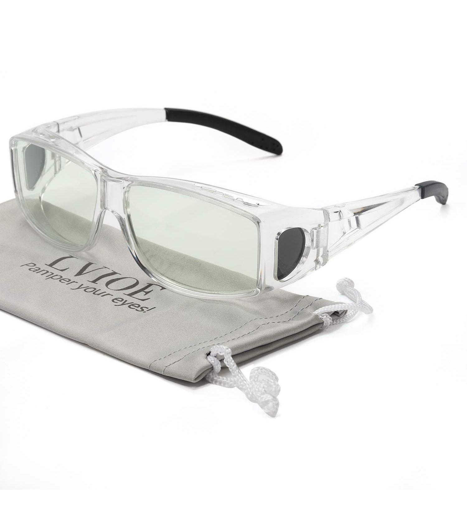 Fit Over Blue Light Blocking Glasses and Computer Eyewear- Wear Over Prescription Glasses/Reading Glasses/RX Glasses - Buy Online on GoSupps.com