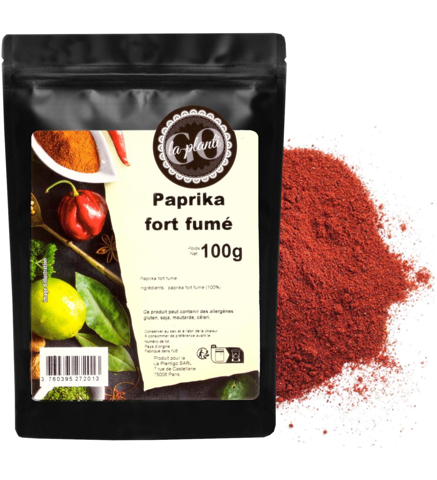  LA PLANTIGO Paprika fort fum 100 g - LA PLANTIGO - Buy Online on GoSupps.com