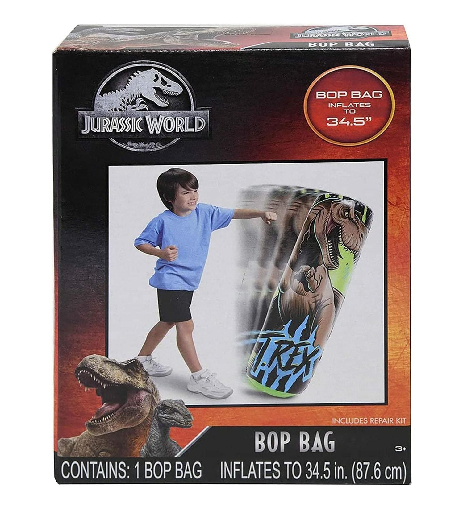 What Kids Want Kids Bop Bag Punching Bag Childrens Exercise Toy 34.5 Inch, Green (JWBB345) 34.5"