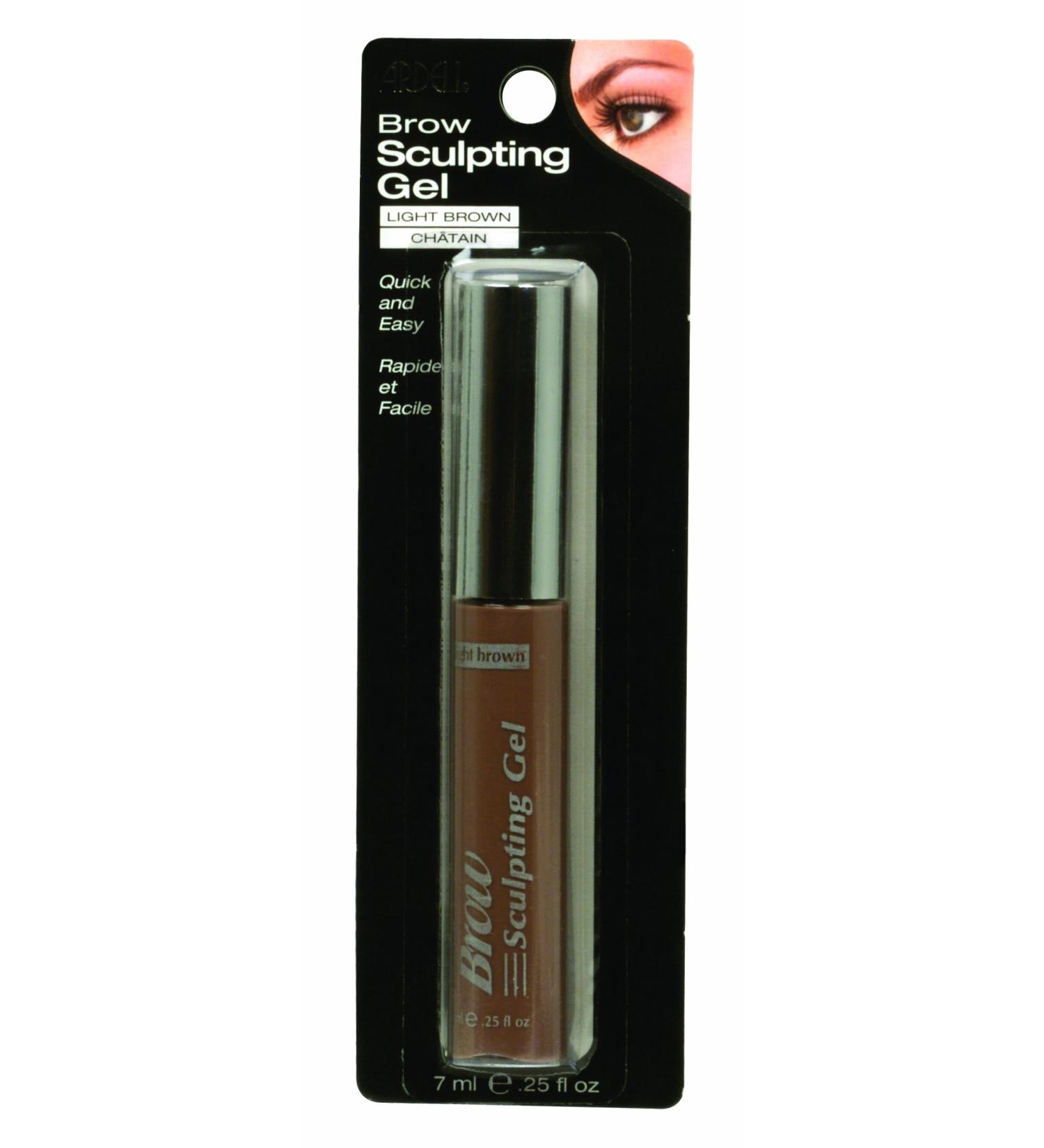 Ardell Brow Sculpting Gel - Light Brown 0.08 Pounds