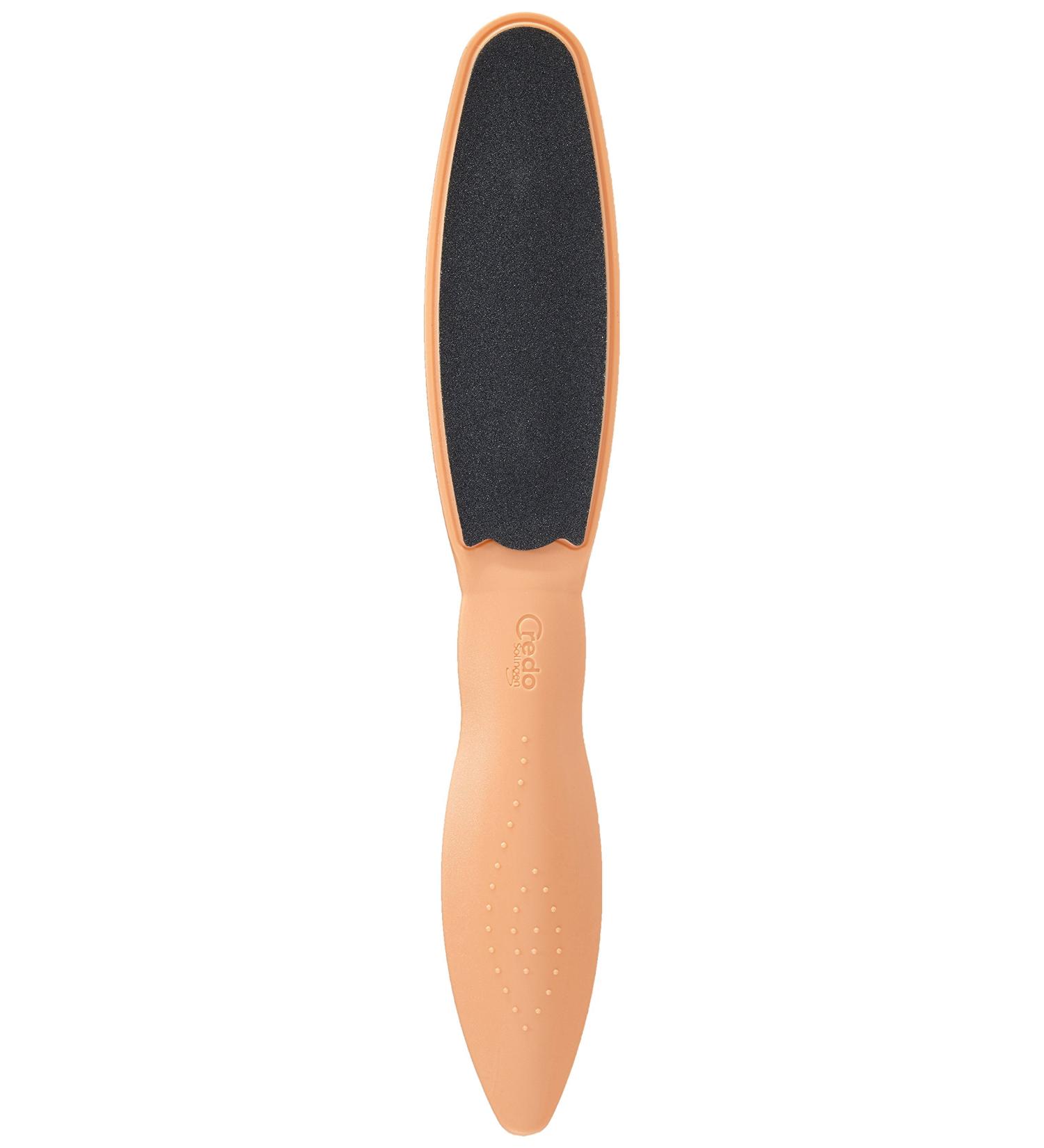 CREDO Duosoft Foot File - Coarse & Fine Apricot Surfaces for Smooth Feet | International Shipping Available - Buy Online on GoSupps.com